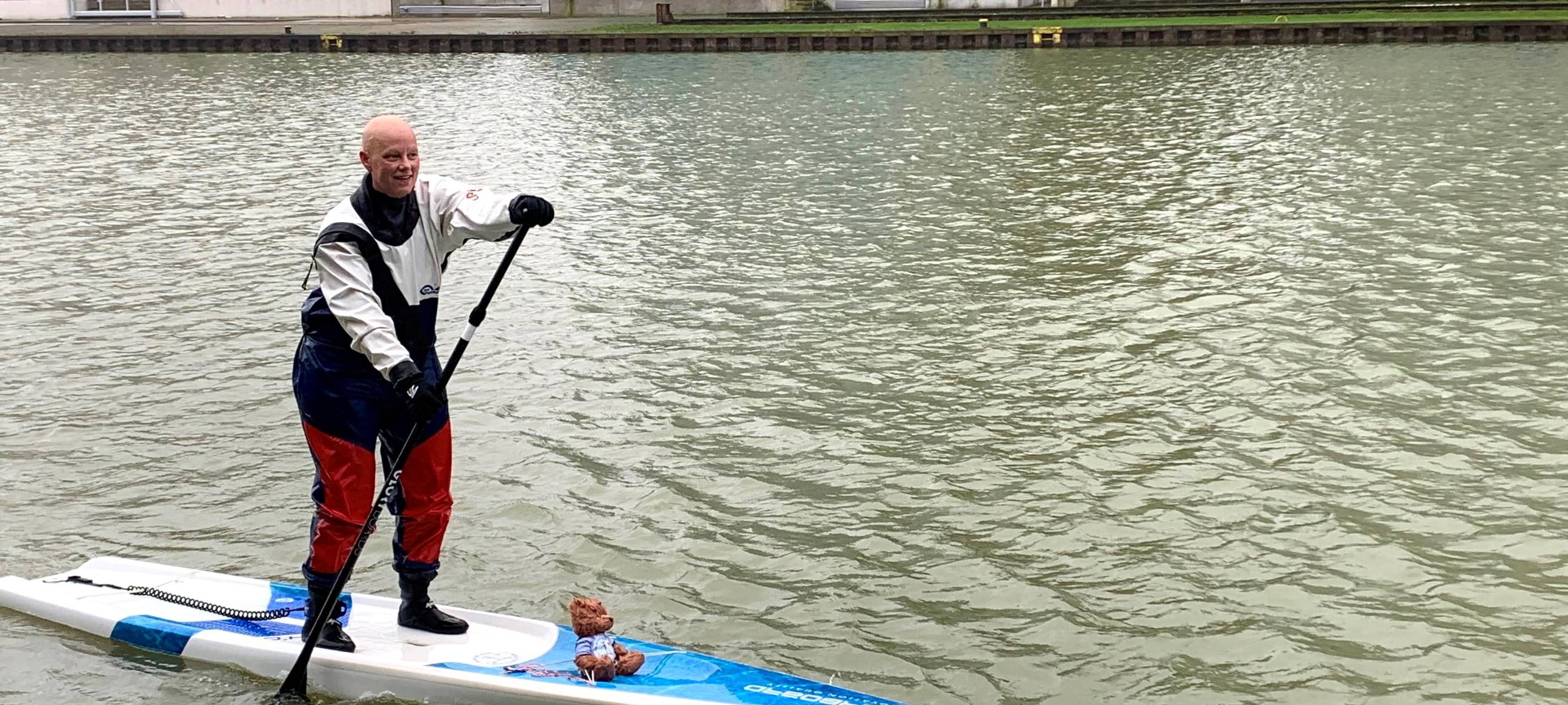 250 Kilometer auf dem Stand-Up-Board