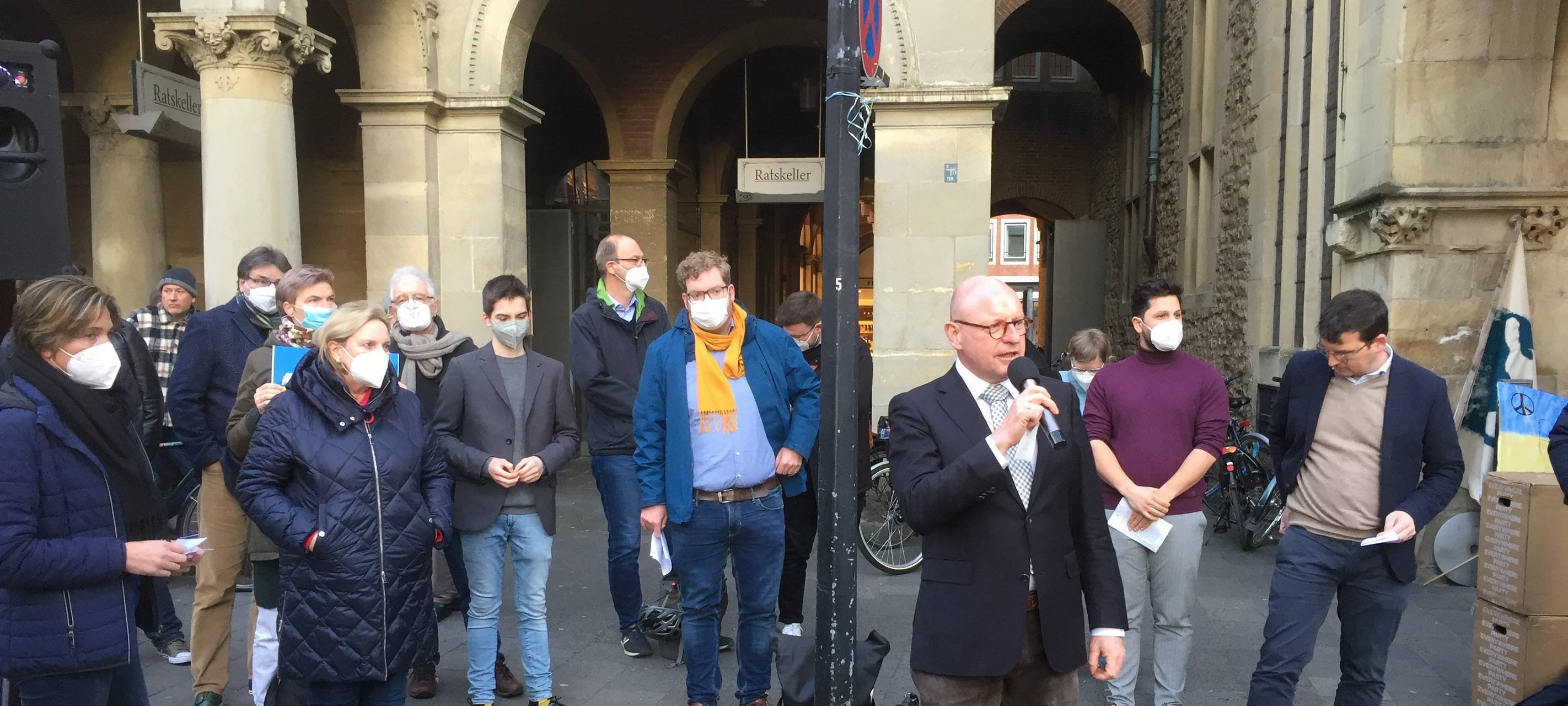 Münster ruft zum Frieden auf