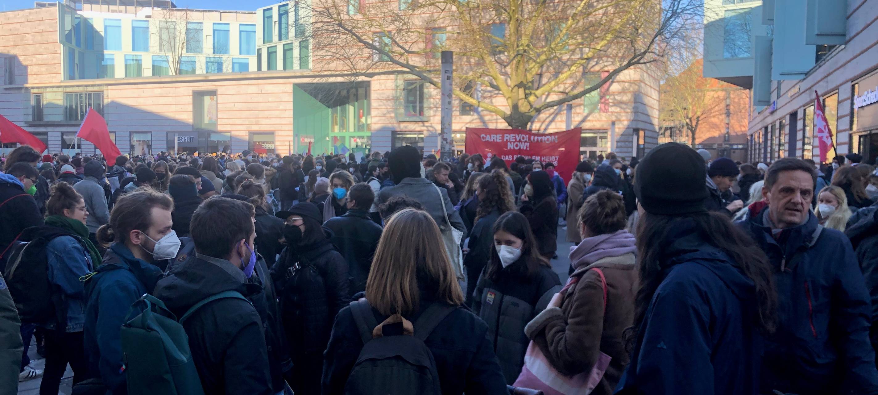 Demo zum Weltfrauentag