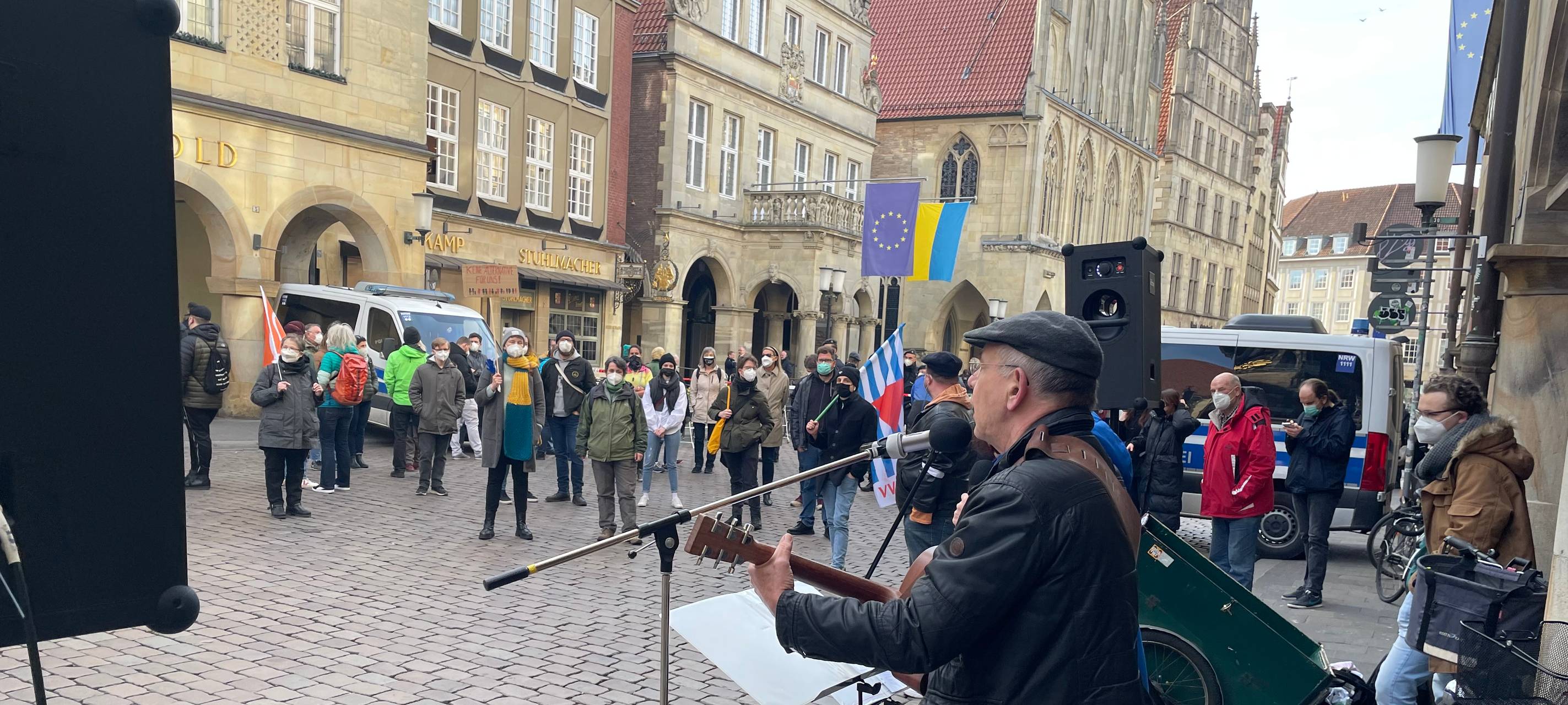 Demonstrationen in Münster
