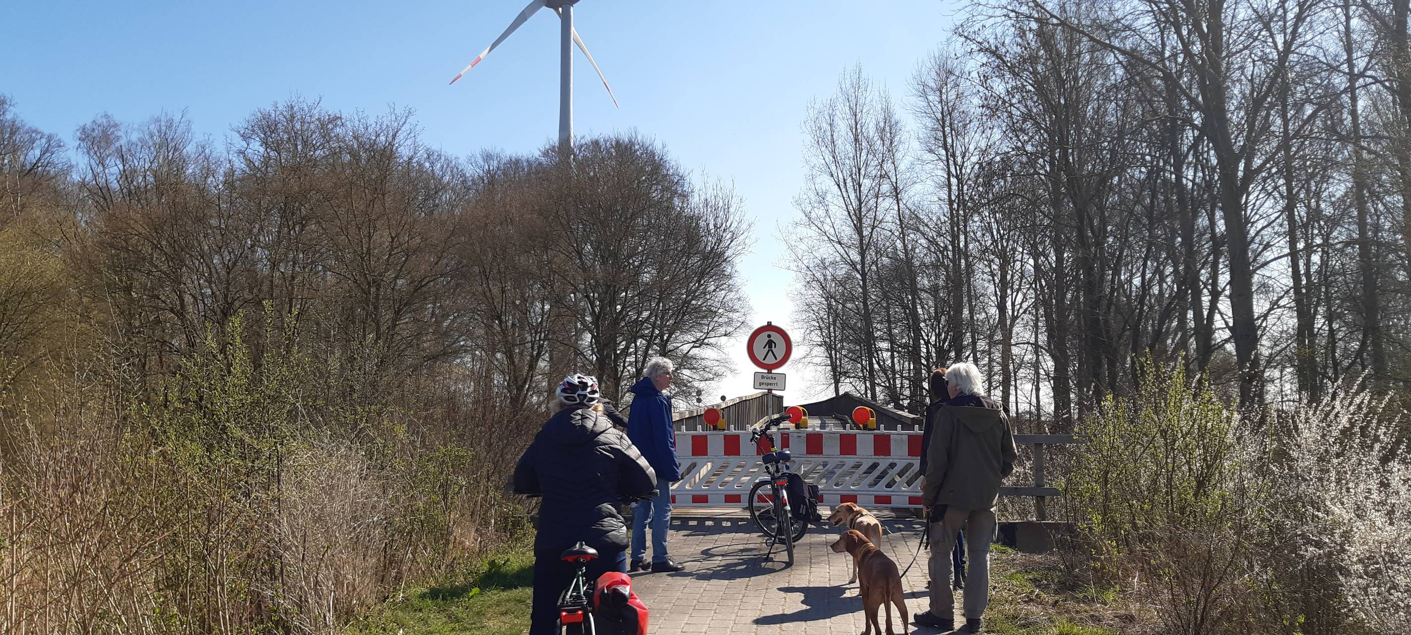 Neue Haskenaubrücke wird gebaut