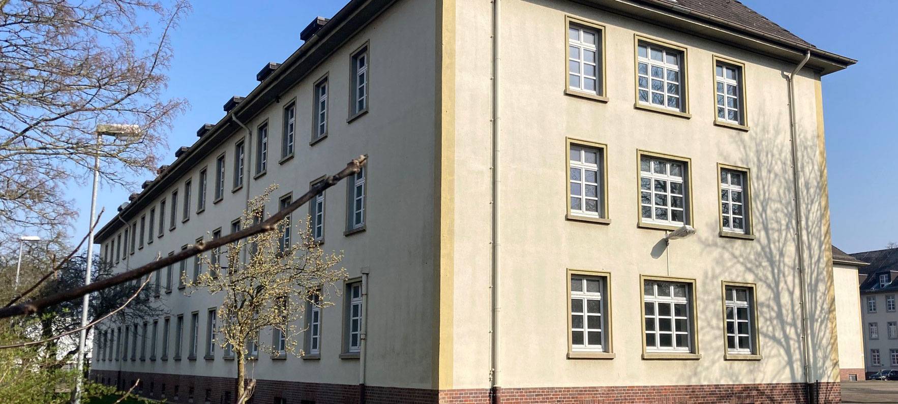 Blücher-Kaserne wird Unterkunft