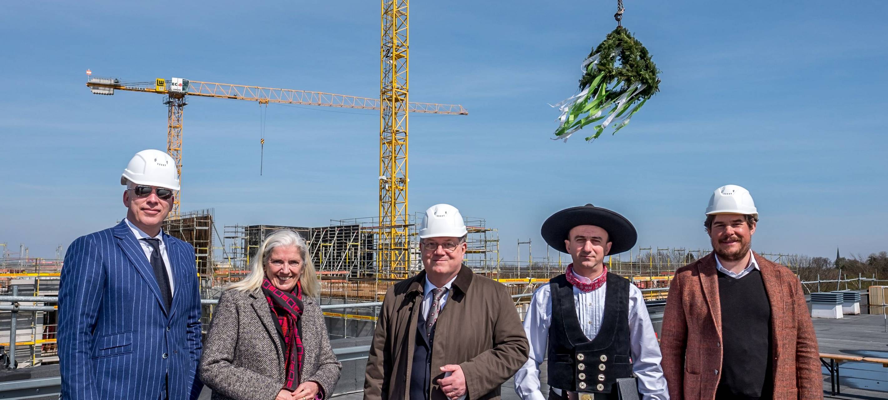 Richtfest am Coesfelder Kreuz