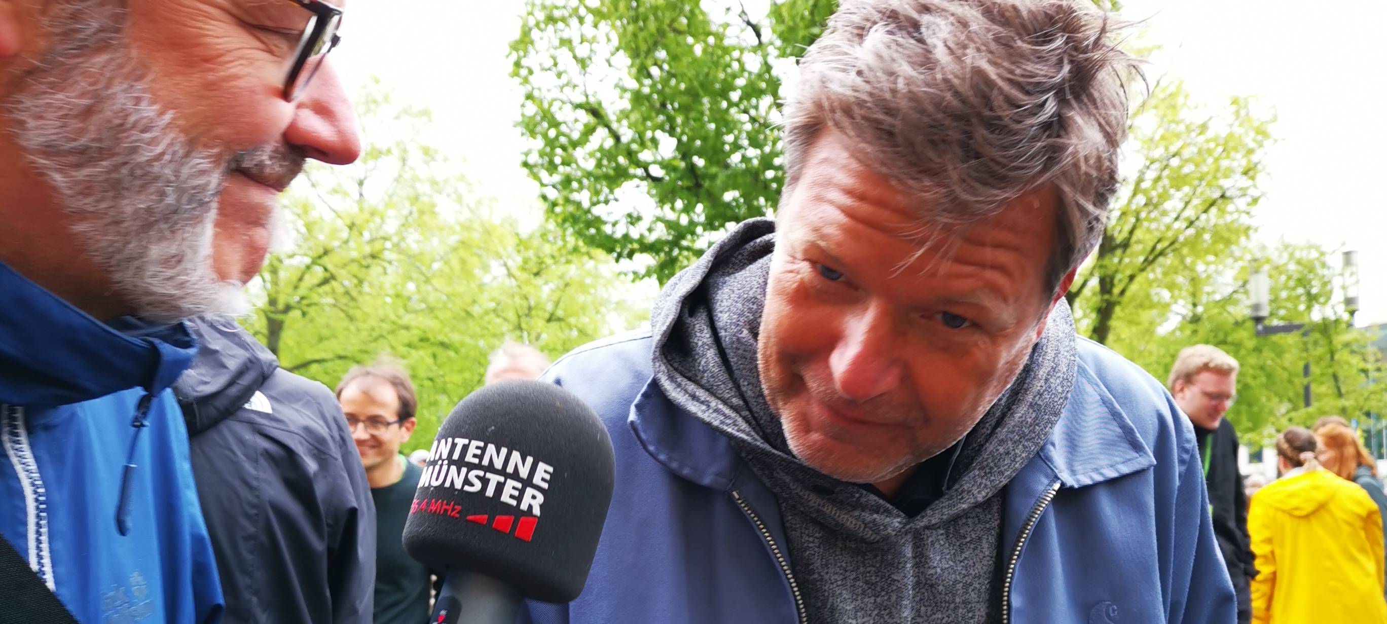 Vizekanzler Habeck in Münster