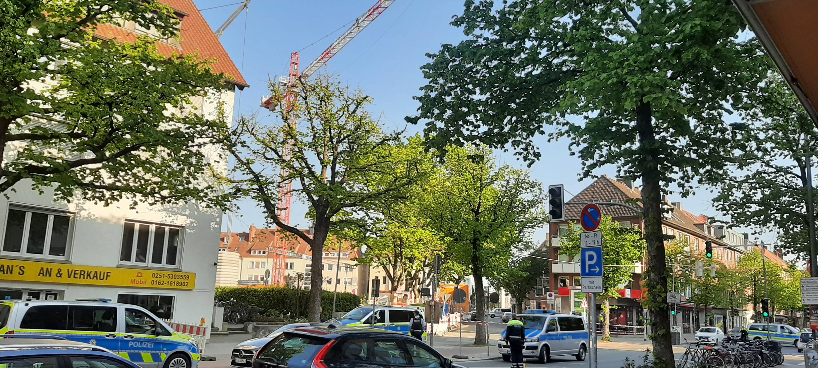 Drama auf Baukran geht weiter