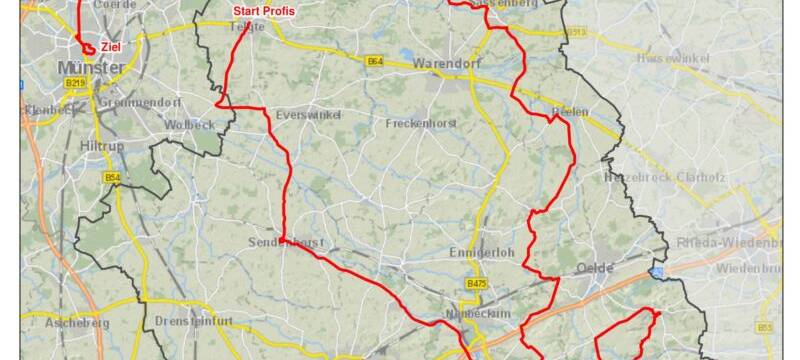 Münsterland Giro startet in Telgte