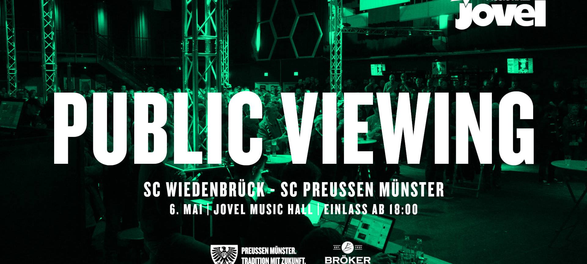 Preußen: Public Viewing im Jovel