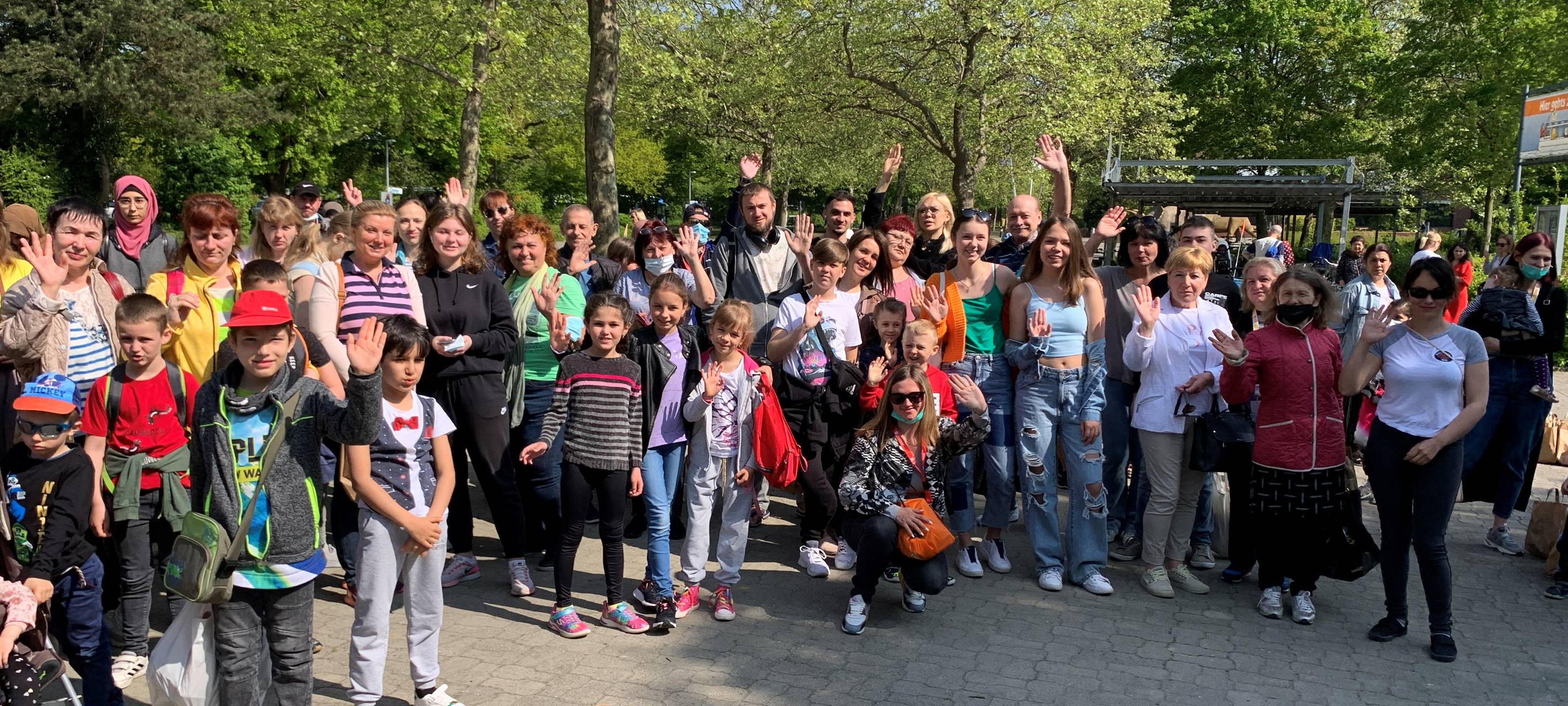 Zoobesuch für 250 Geflüchtete