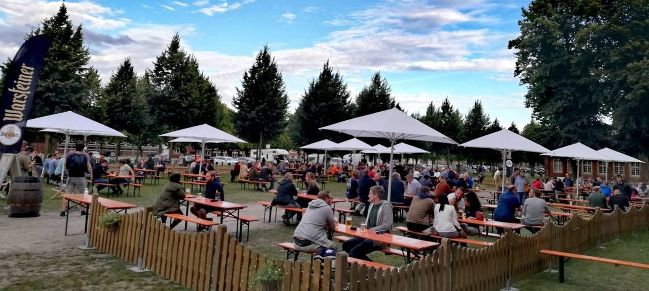 "Digitaler Biergarten" am Schloss