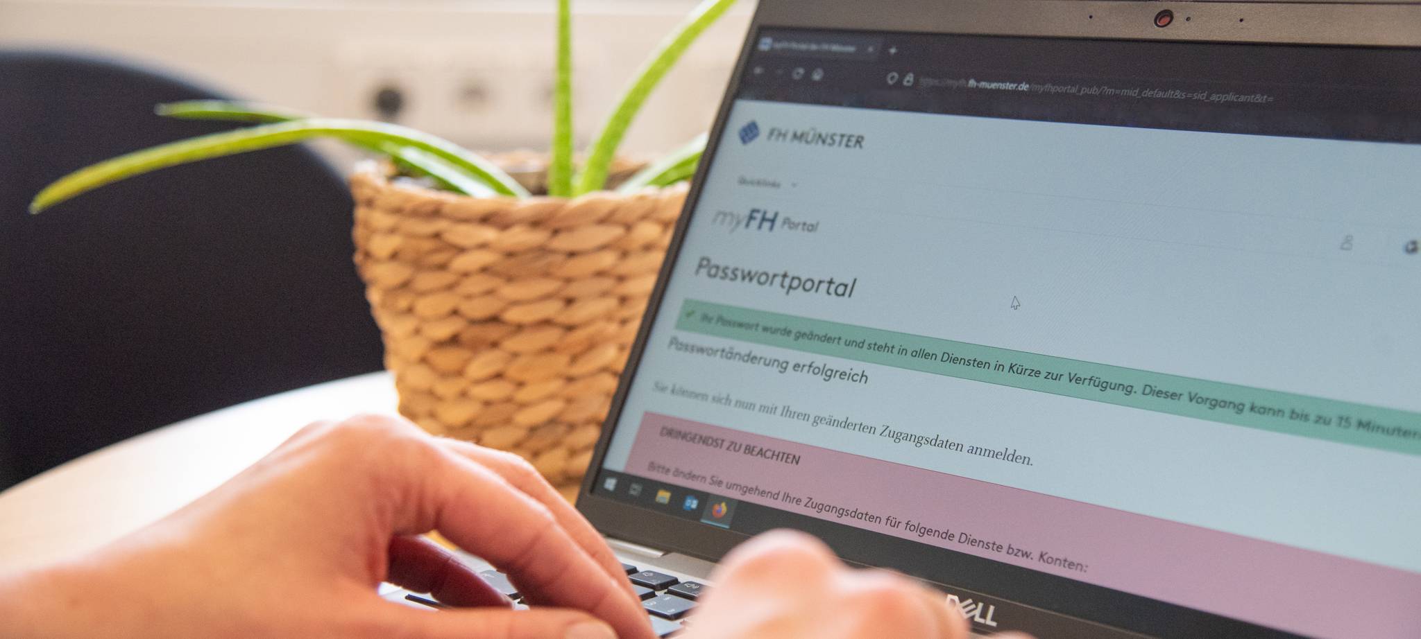 FH Münster wieder online