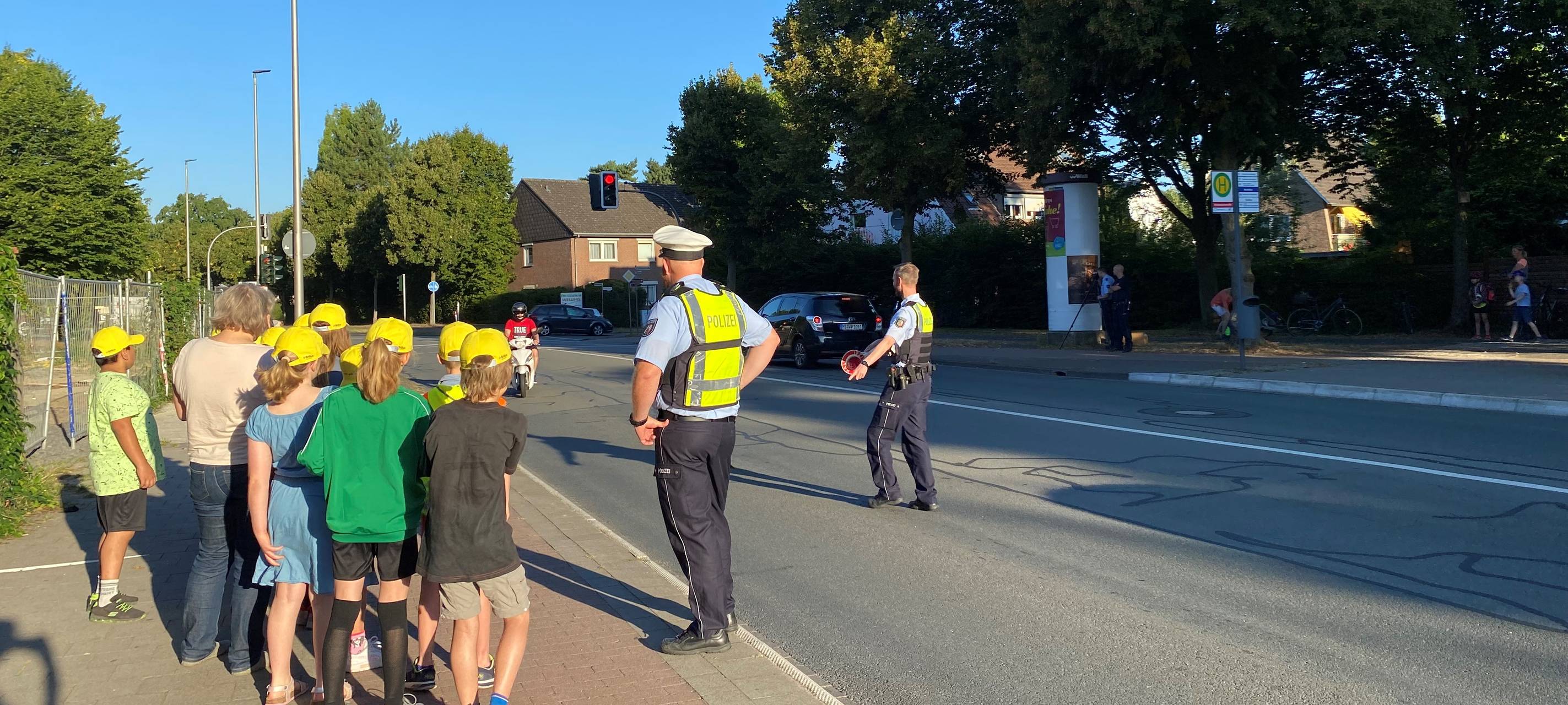 Tempokontrollen vor Grundschulen