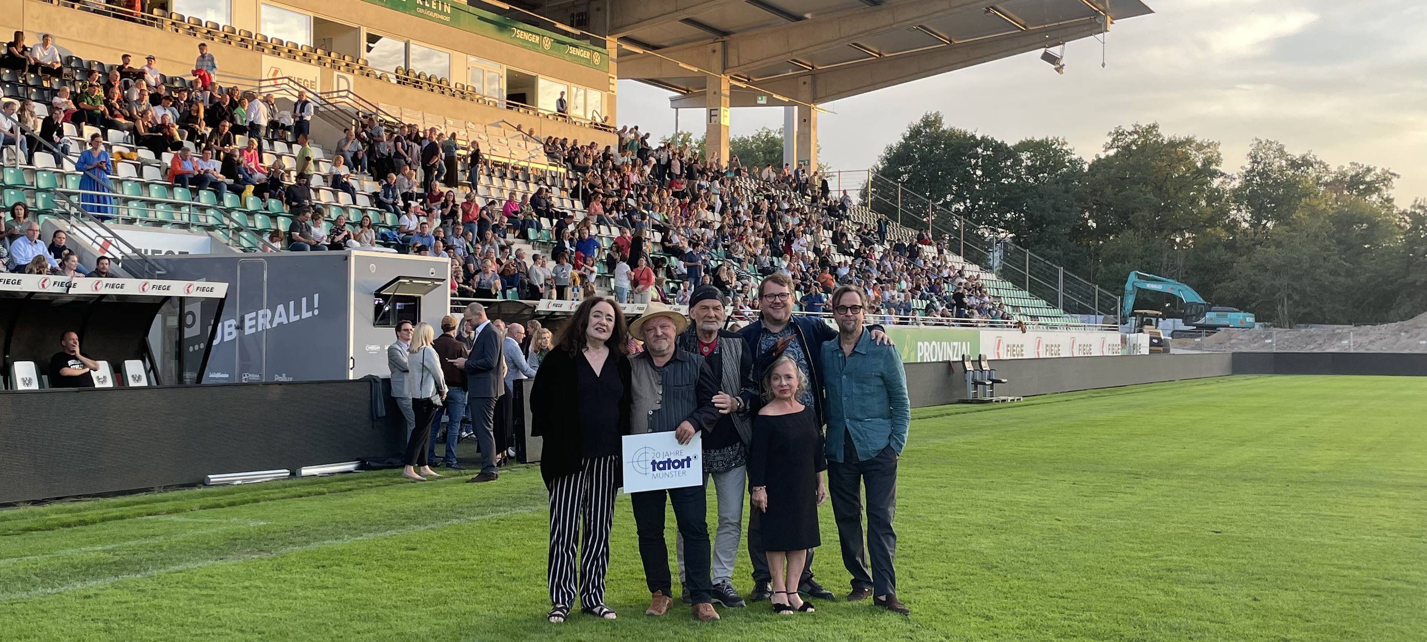 "Tatort" feiert Jubiläum im Stadion