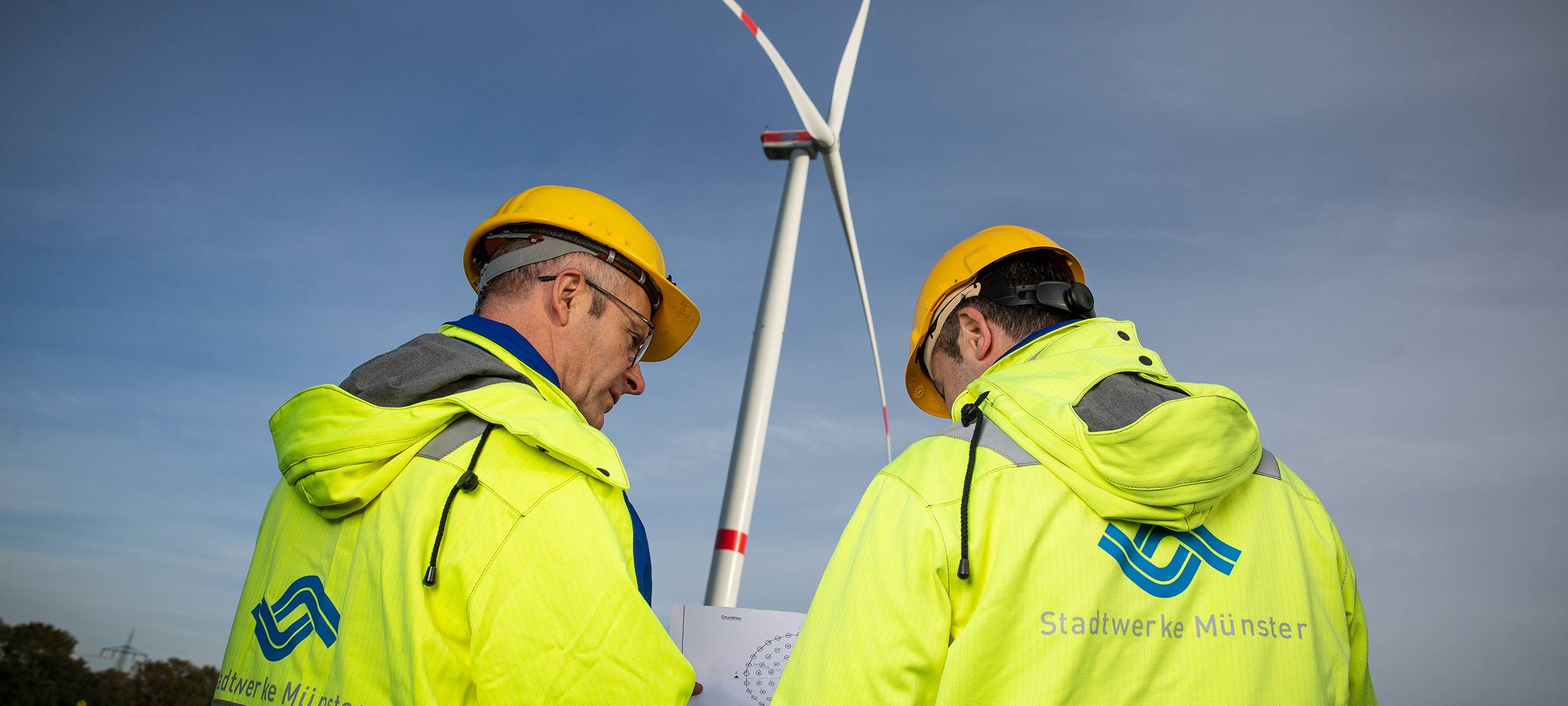 Münster Teil der Windkraft-Region