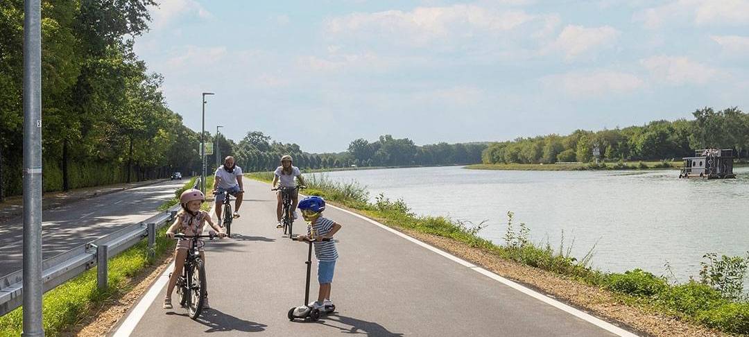 Kanalpromenade: 1. Abschnitt fertig
