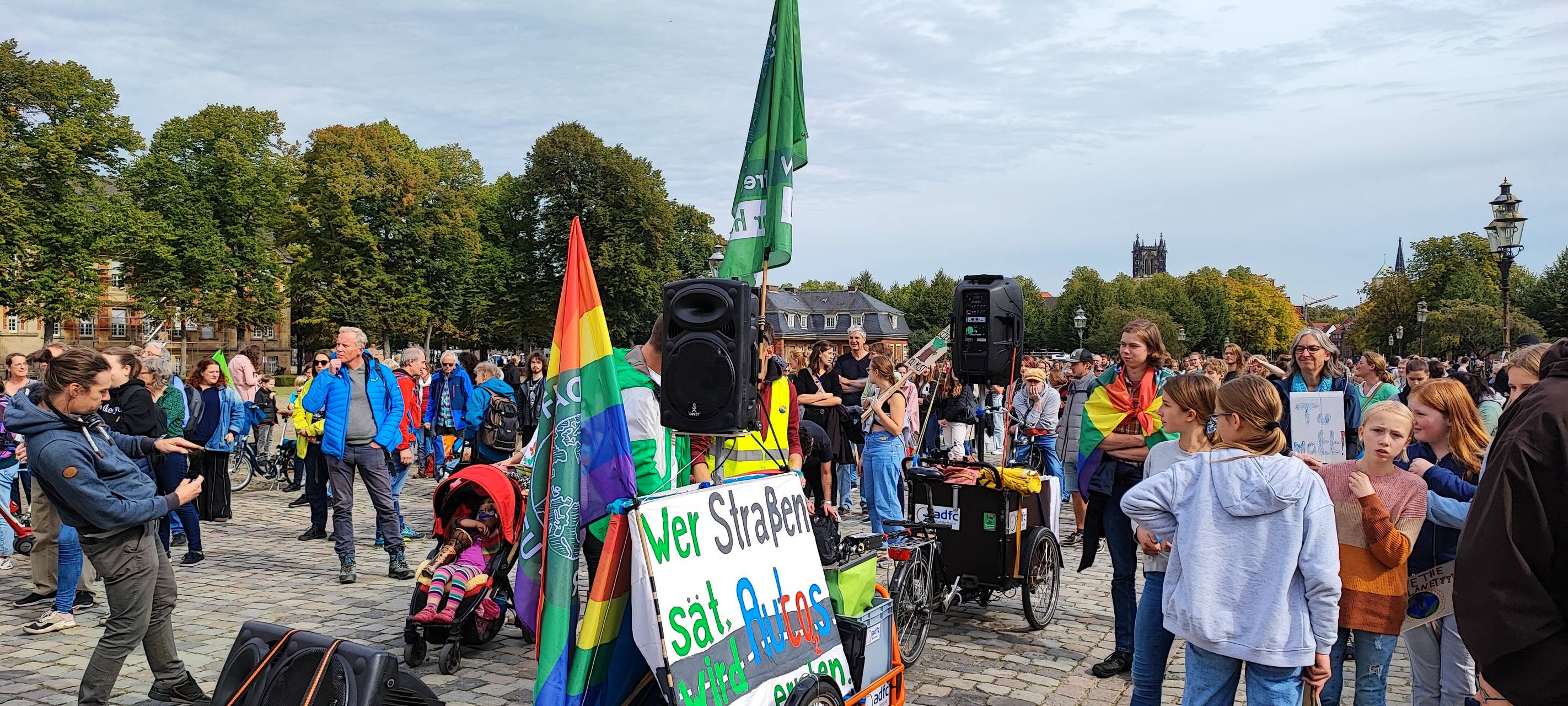 7.000 Menschen beim Klimastreik in Münster