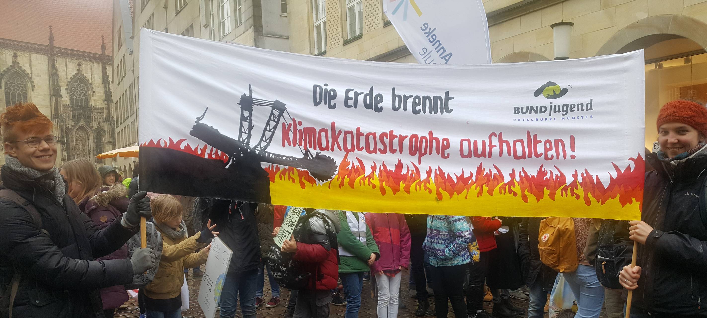 2.500 Teilnehmer bei "Fridays for Future" in Münster