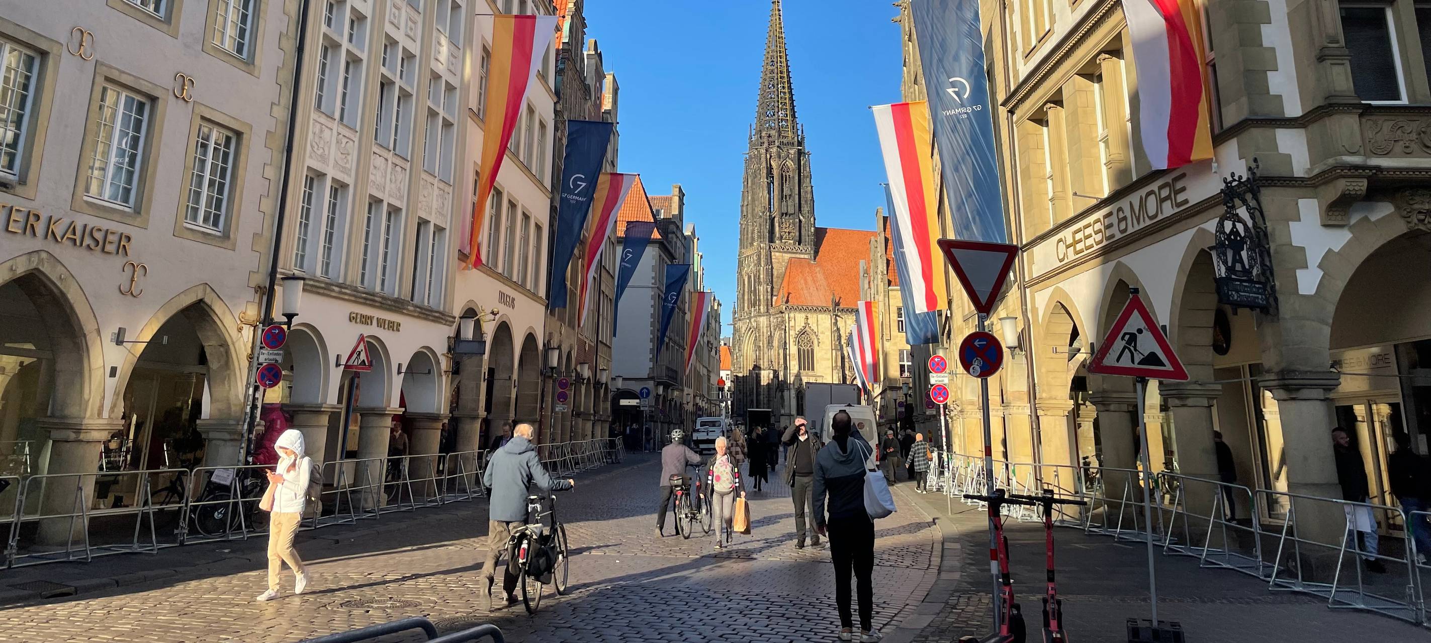 G7-Treffen in Münster beginnt