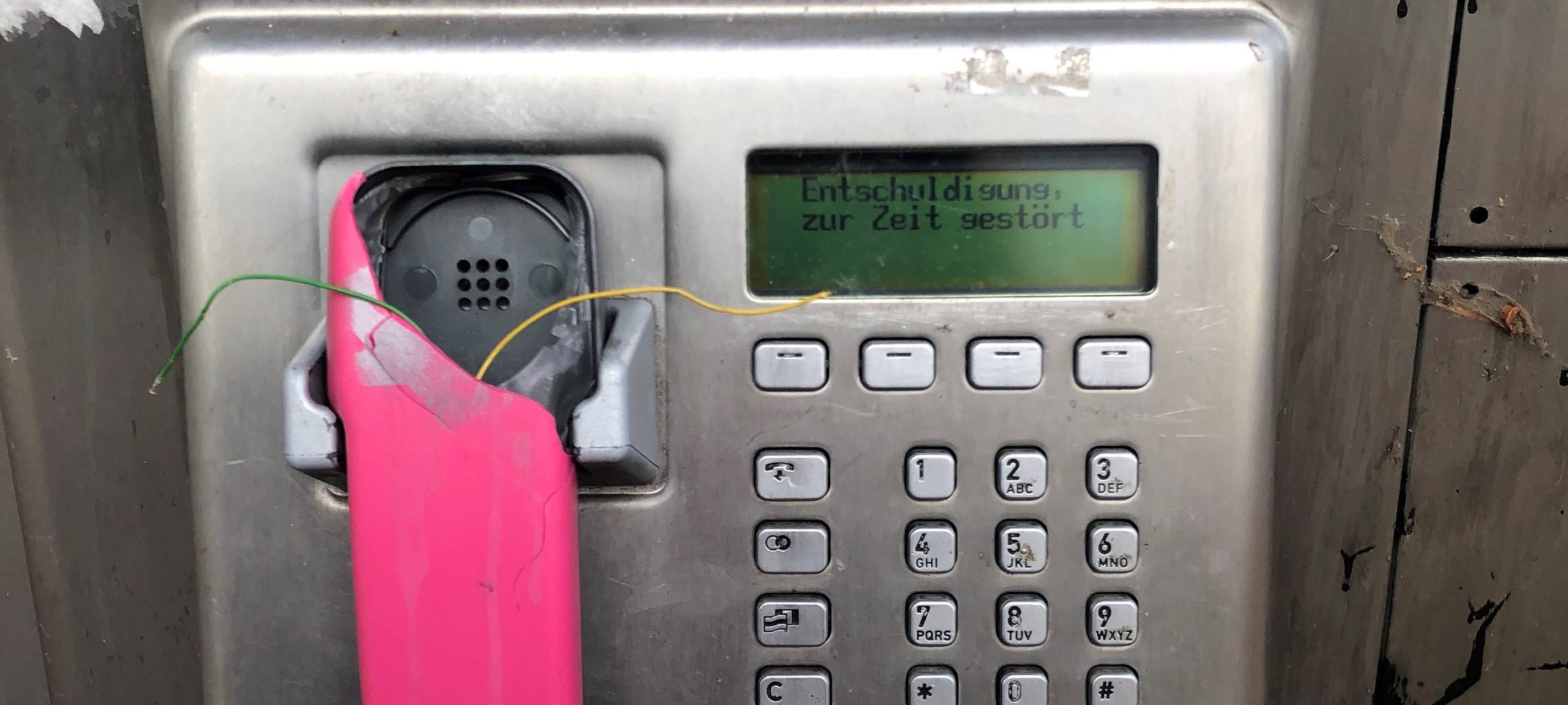 Abschied von der Telefonzelle
