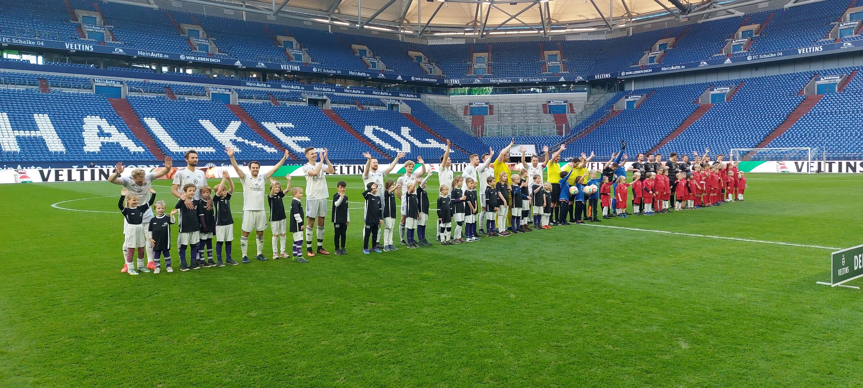 Wacker Mecklenbeck zum Heimspiel auf Schalke