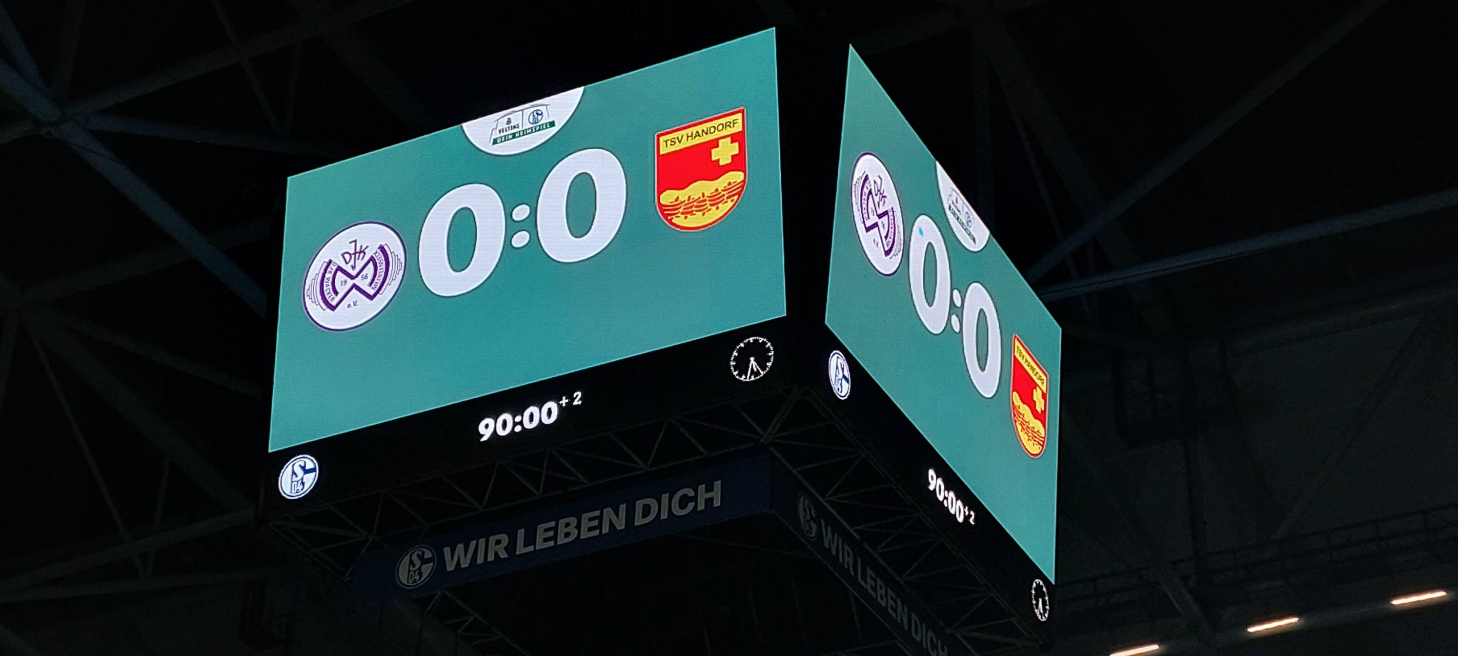 Nach 90 Minuten stand es immernoch 0:0