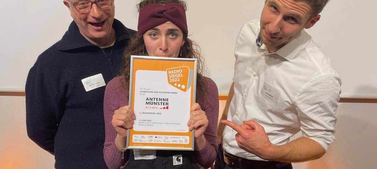 "RADIOSIEGEL" für gute Ausbildung