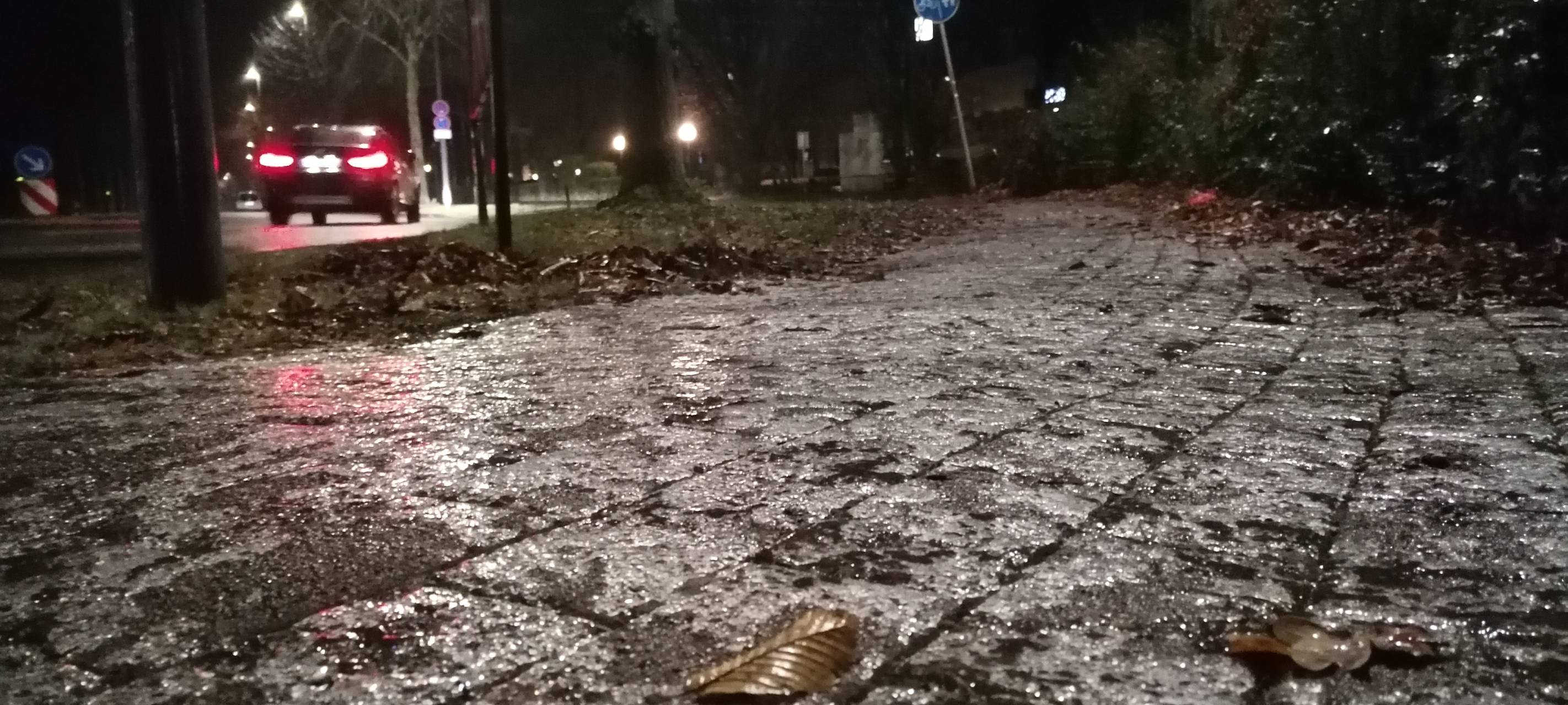 40 Glatteis-Unfälle in Münster