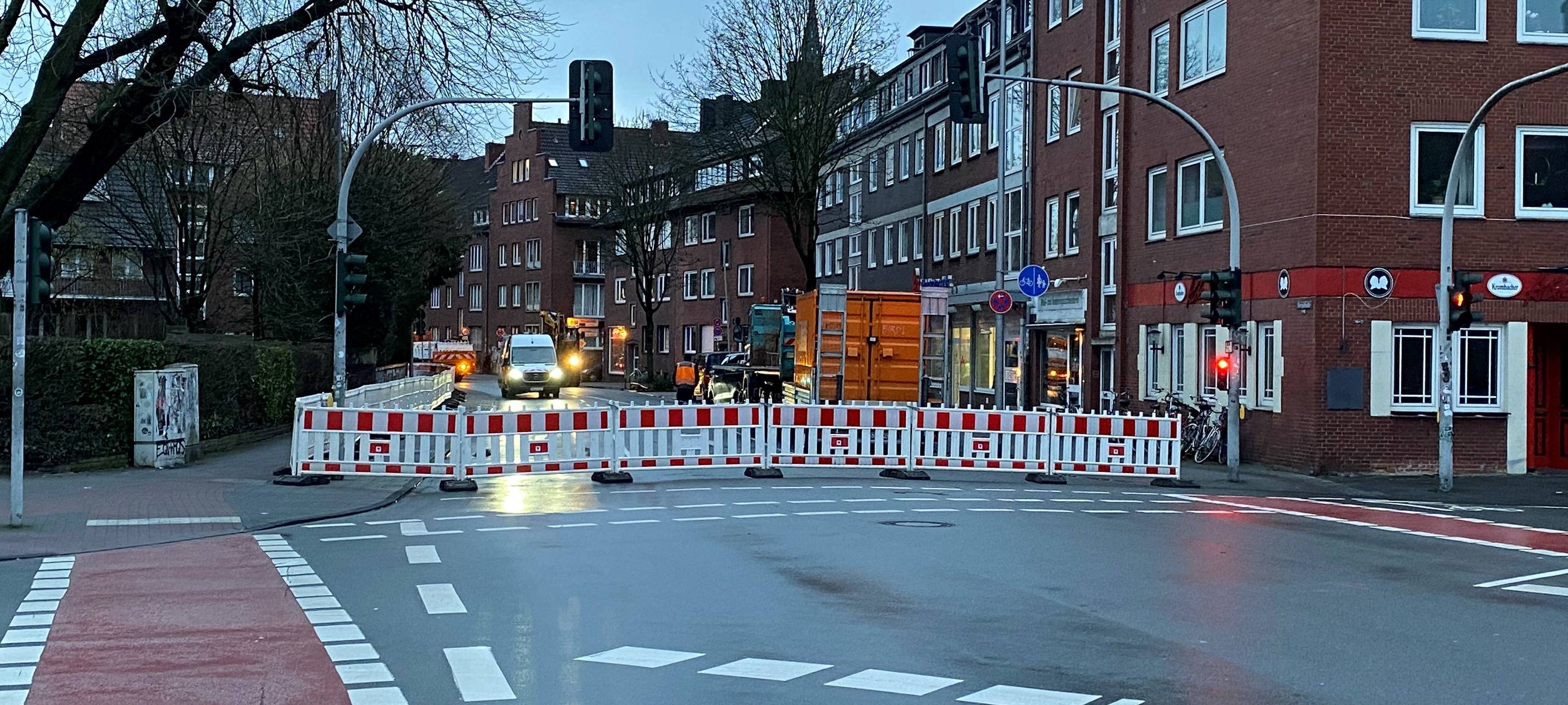 Baustelle Bergstraße pünktlich fertig