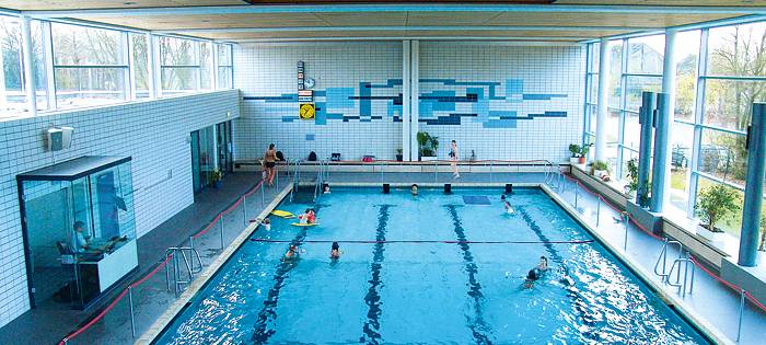 Innenansicht Hallenbad Roxel