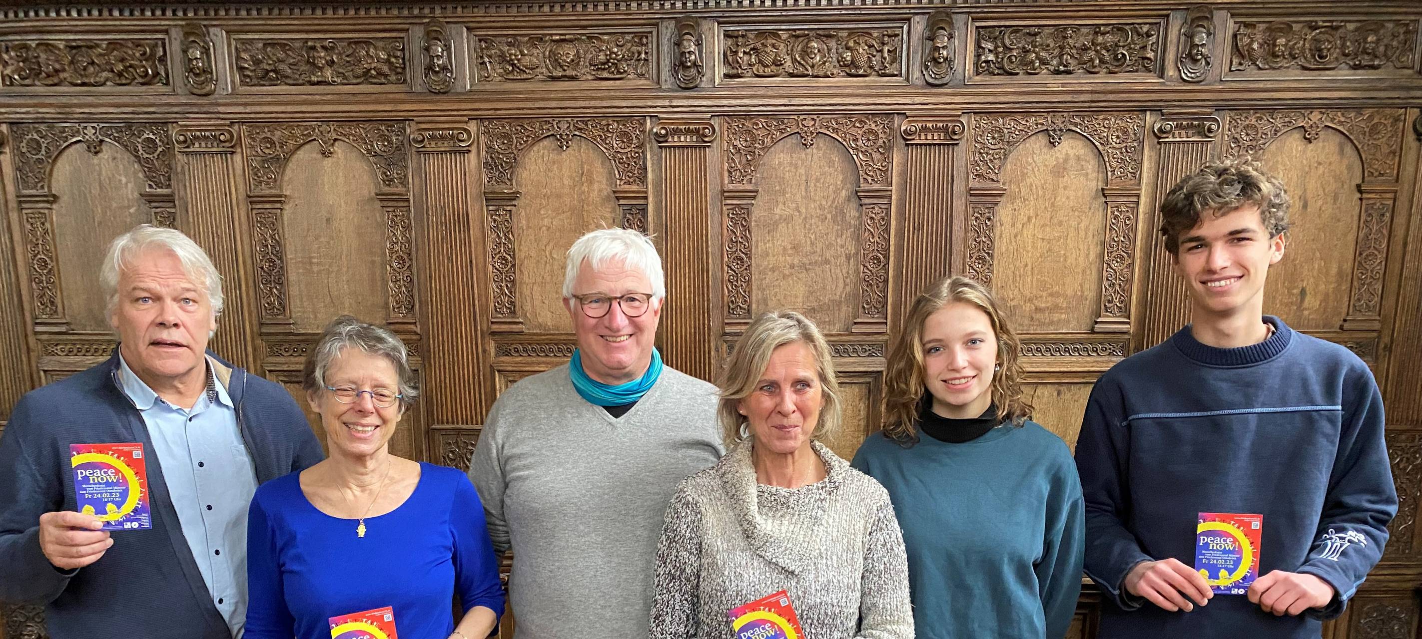 Vorbereitungen für Friedenskette laufen