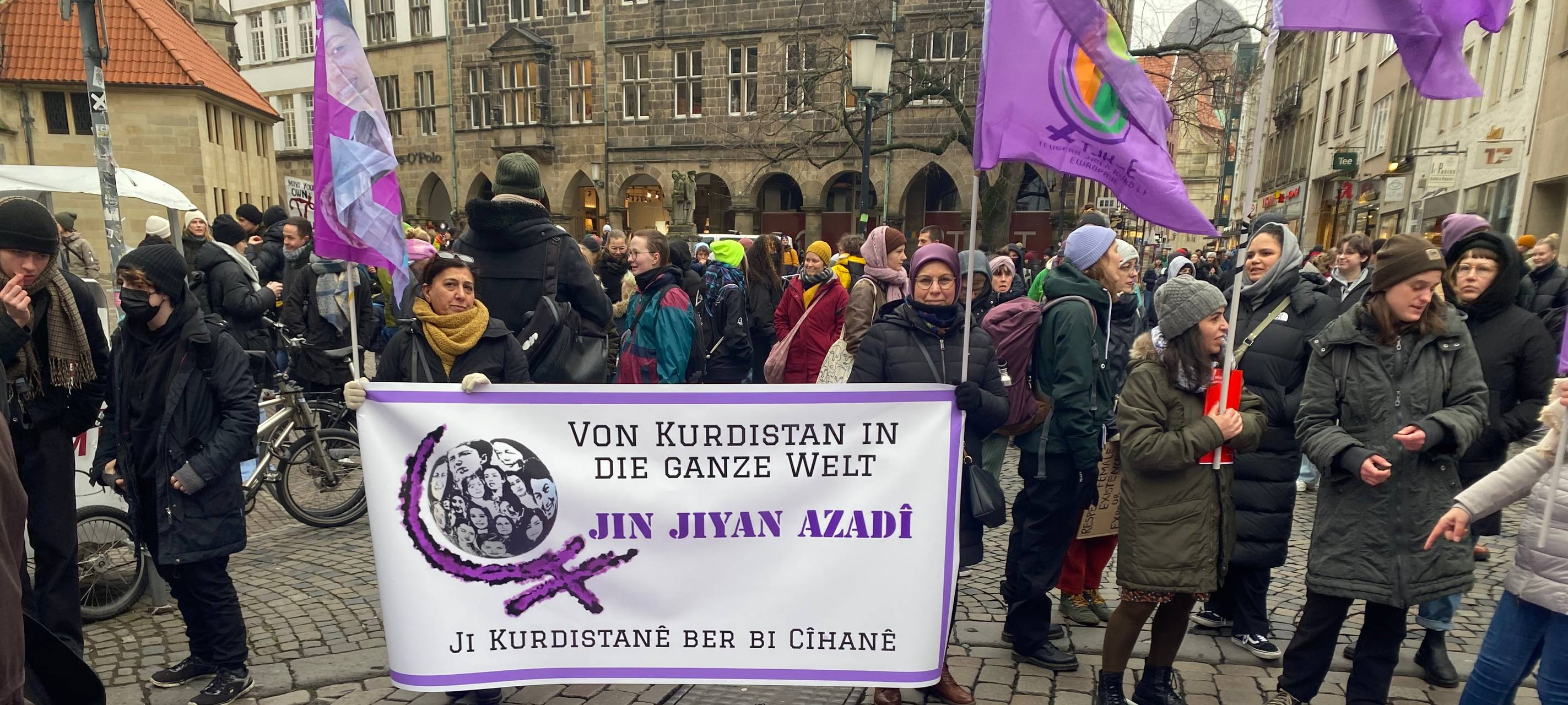 Demo zum Weltfrauentag