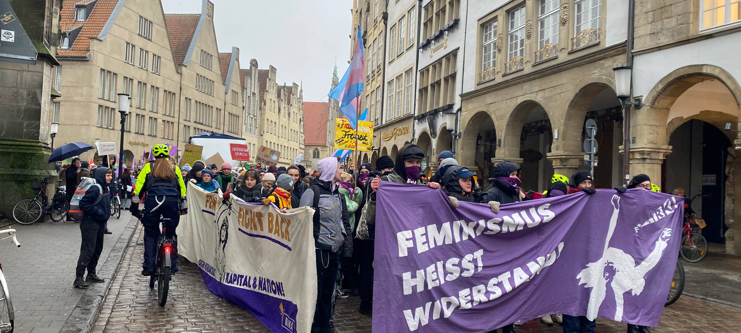 Demo zum Weltfrauentag