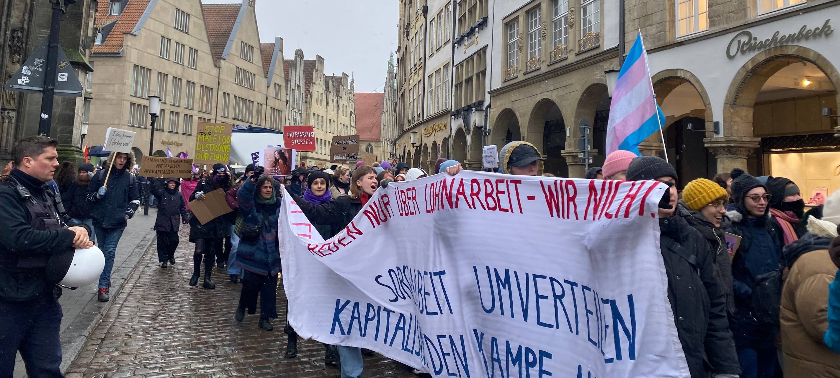 Demo zum Weltfrauentag
