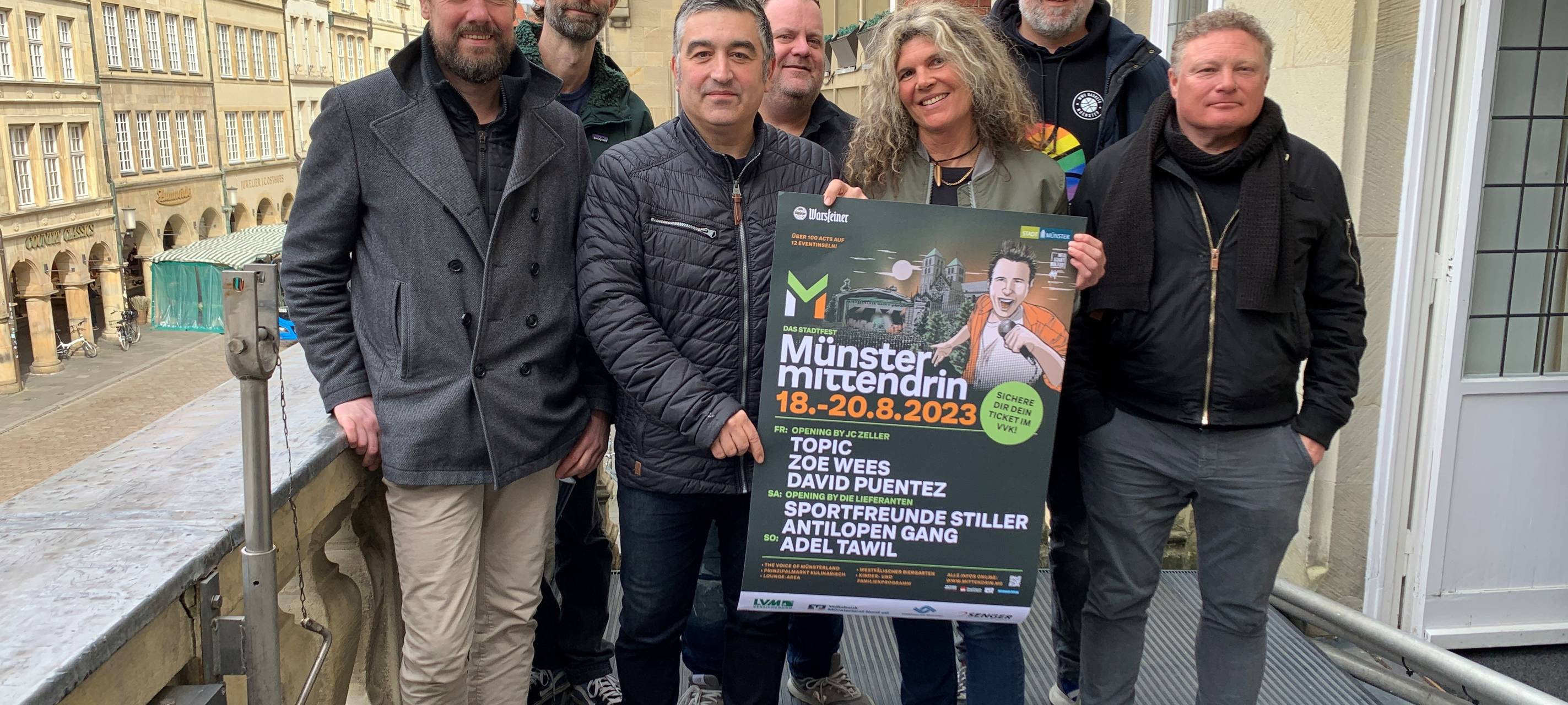 Stadtfest: Zoe Wees, Tom Gregory, Adel Tawil und die Sportis