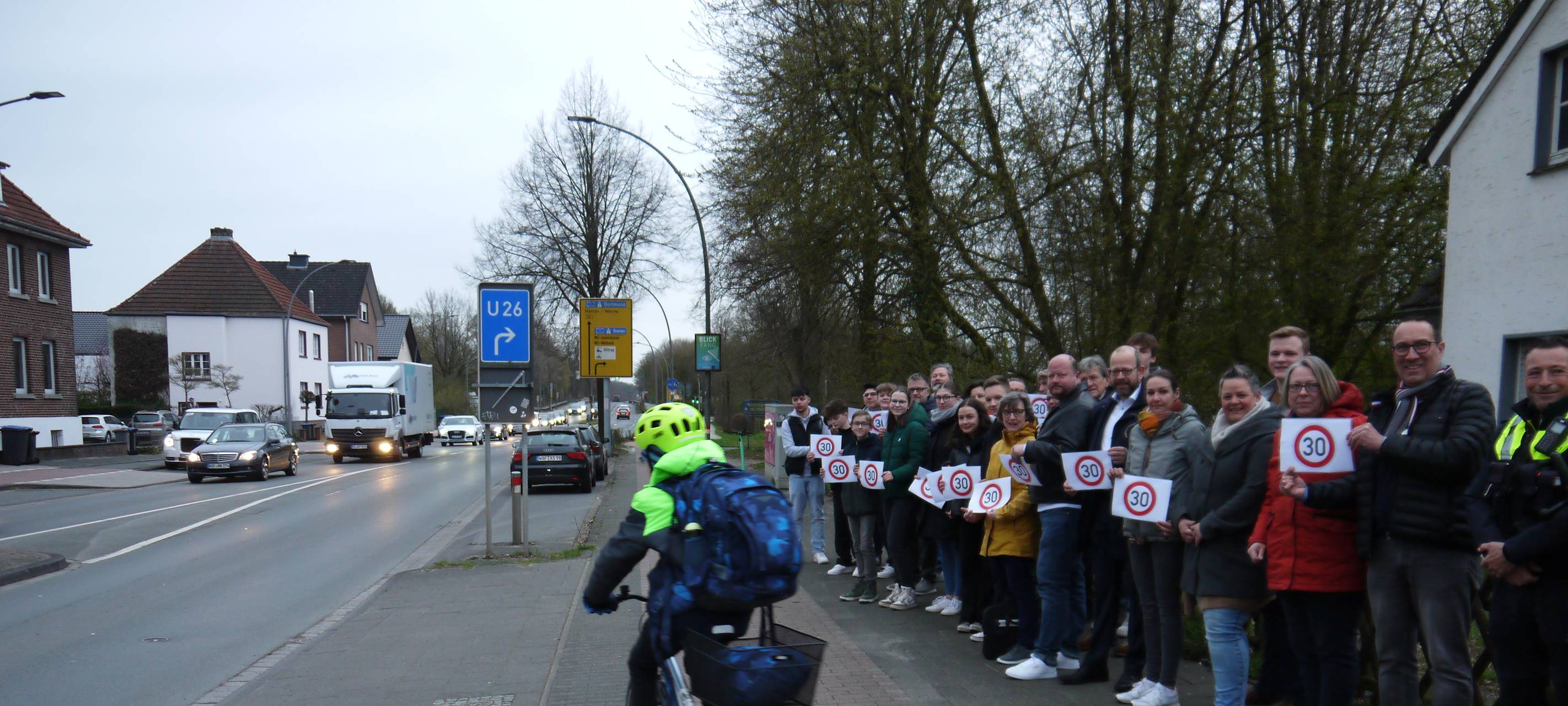 Tempo 30 auf Westfalenstraße