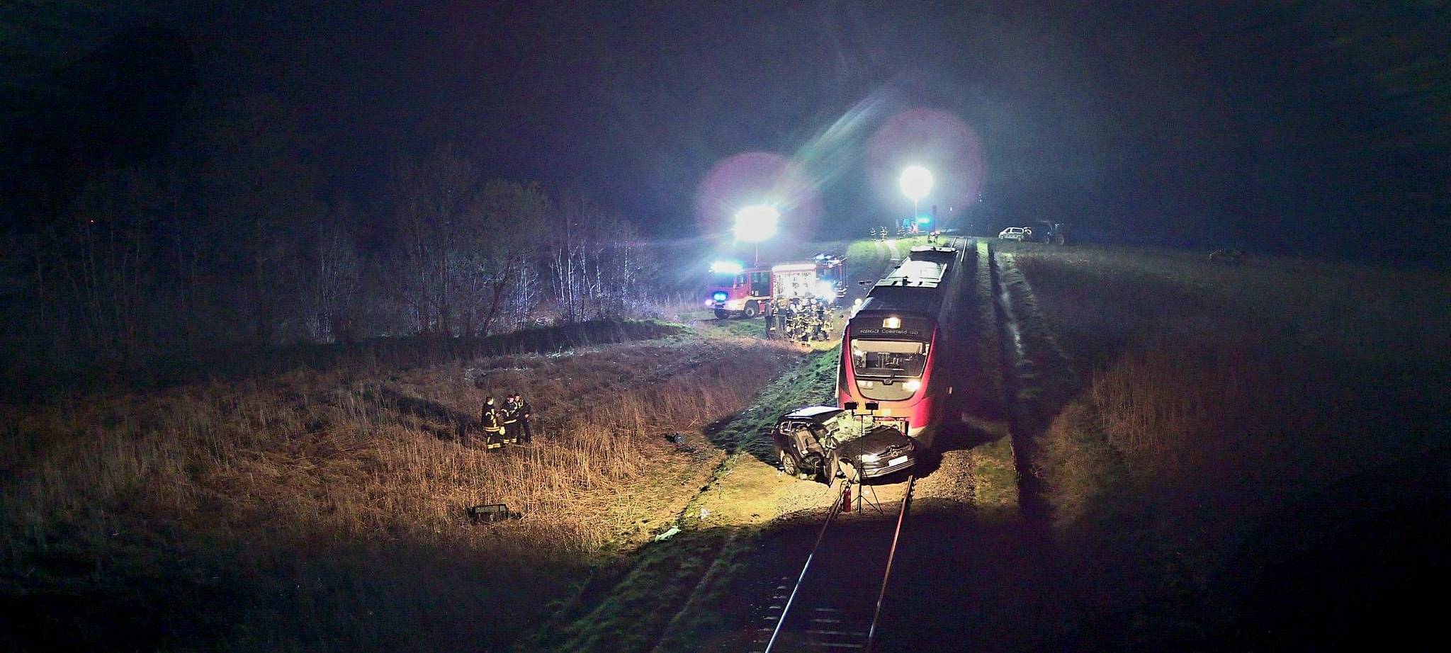 Zug-Unfall zwischen Roxel & Havixbeck