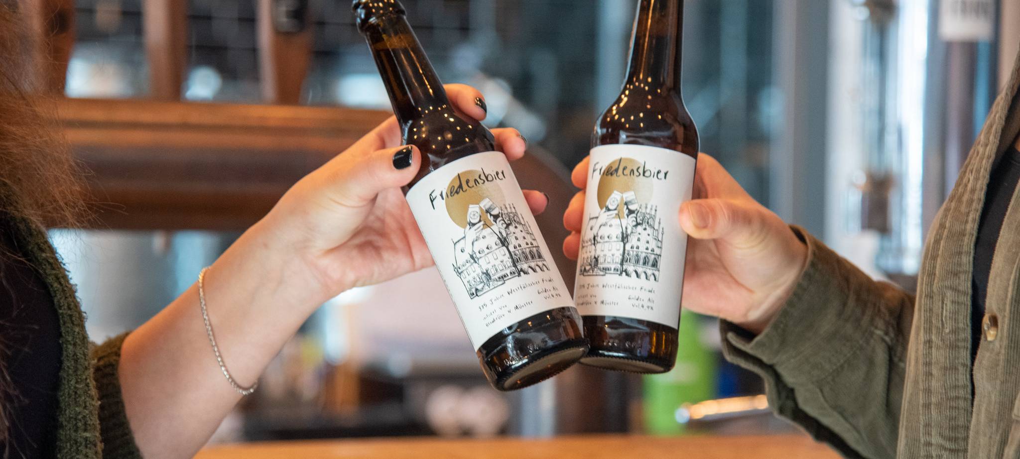 Ein Bier für den Frieden