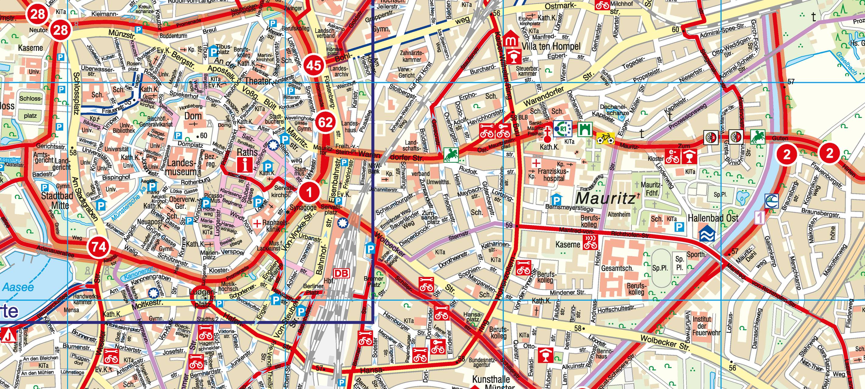 Fahrradstadtplan wurde aktualisiert