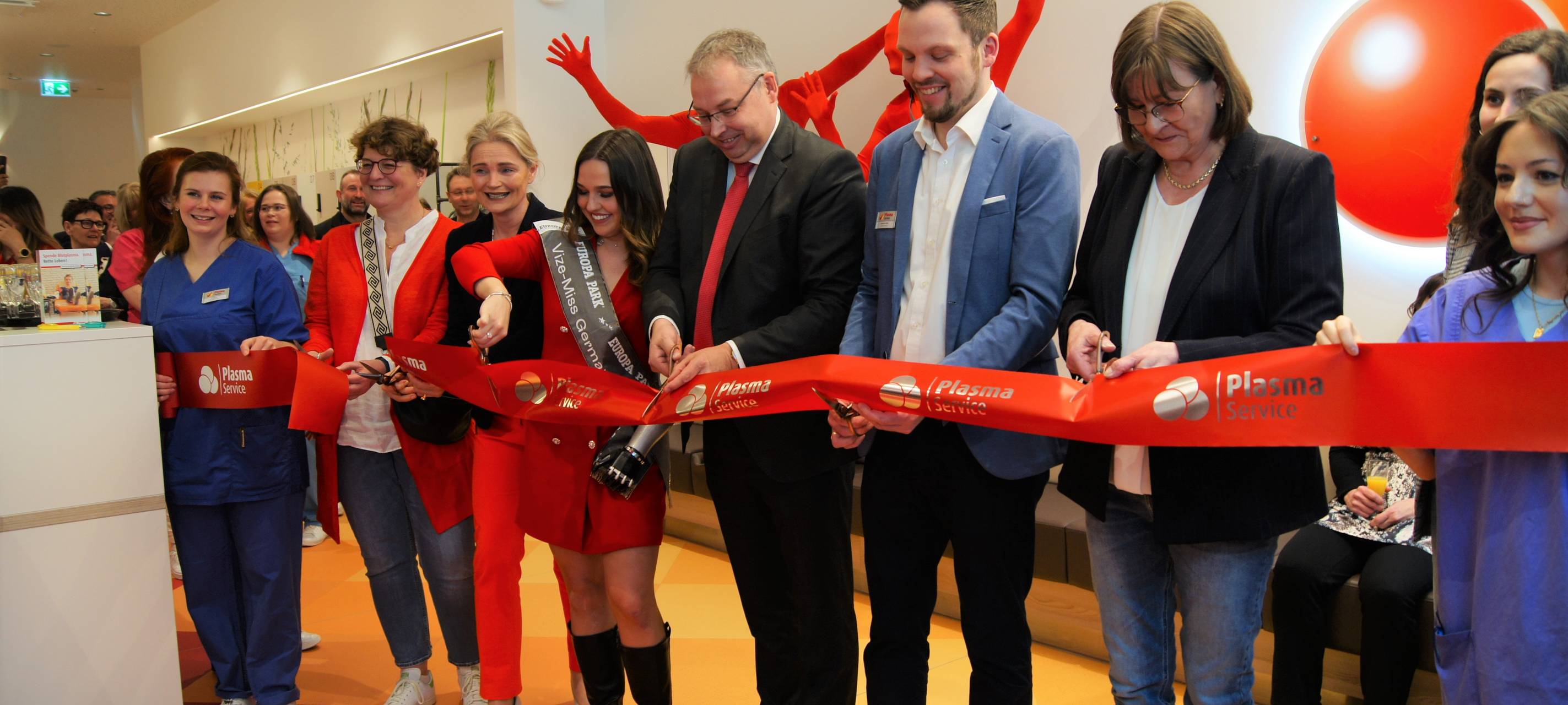 Plasmaspendezentrum öffnet in den Münster Arkaden