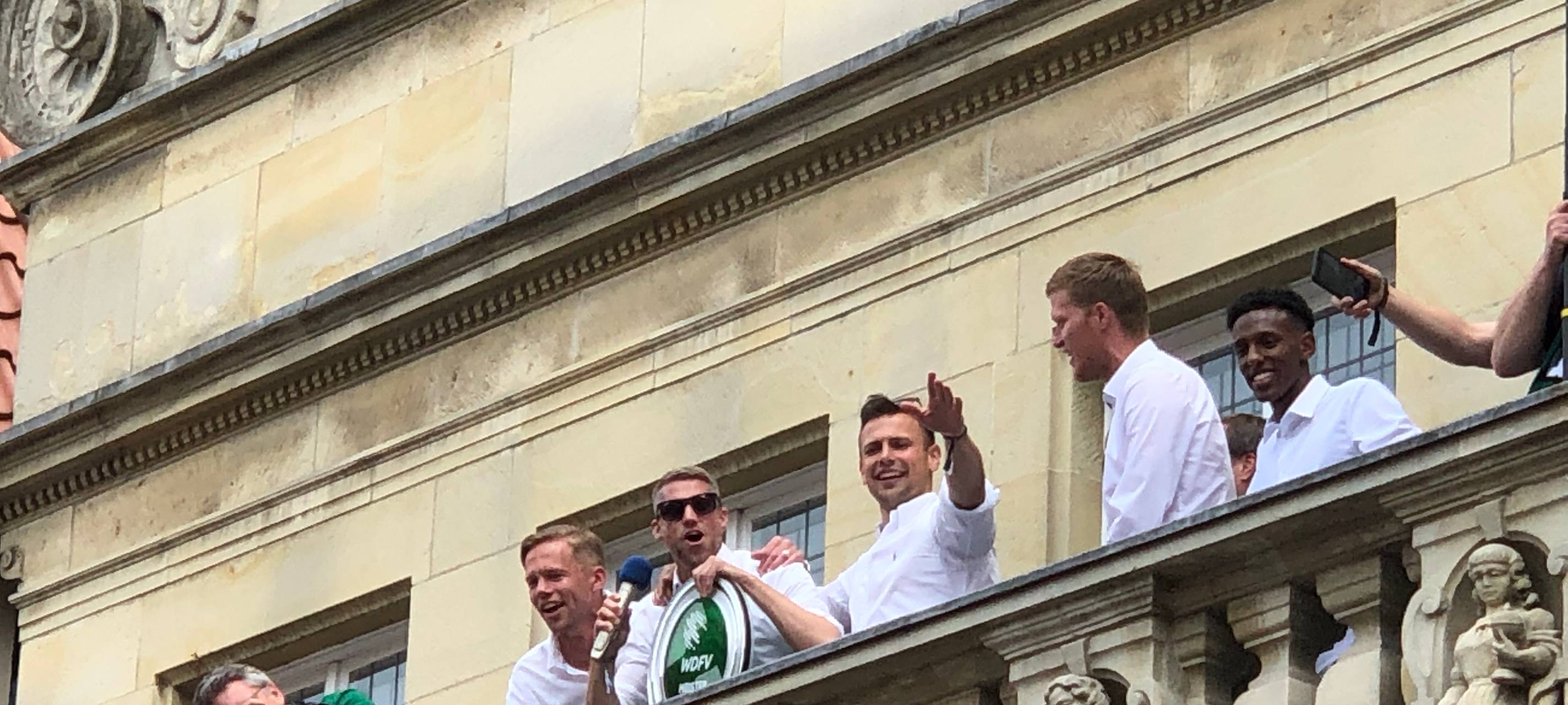 Aufstiegsparty des SC Preußen Münster