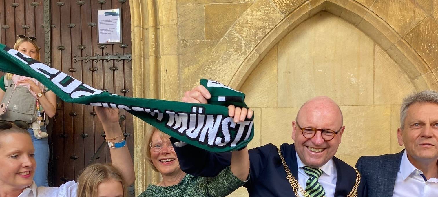 Aufstiegsparty des SC Preußen Münster