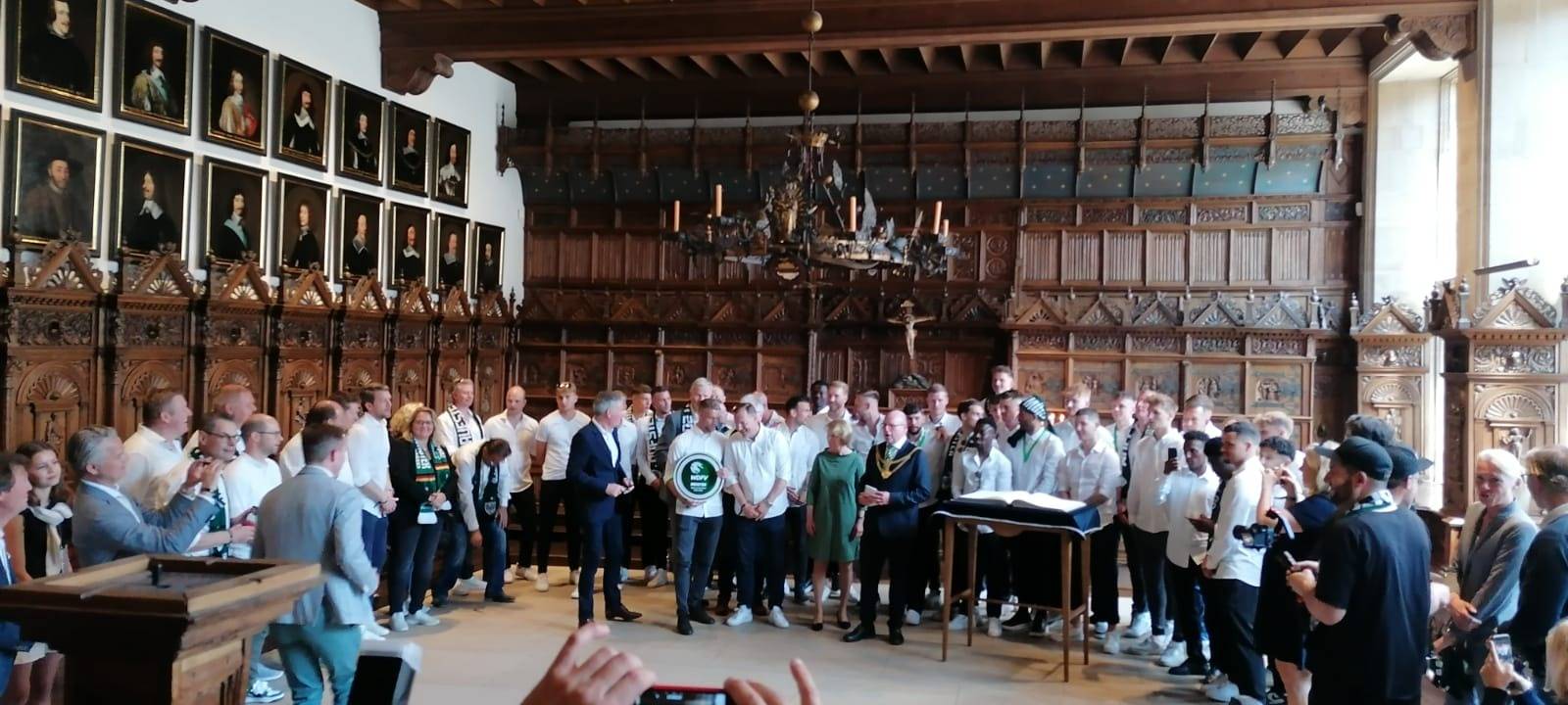 Aufstiegsparty des SC Preußen Münster