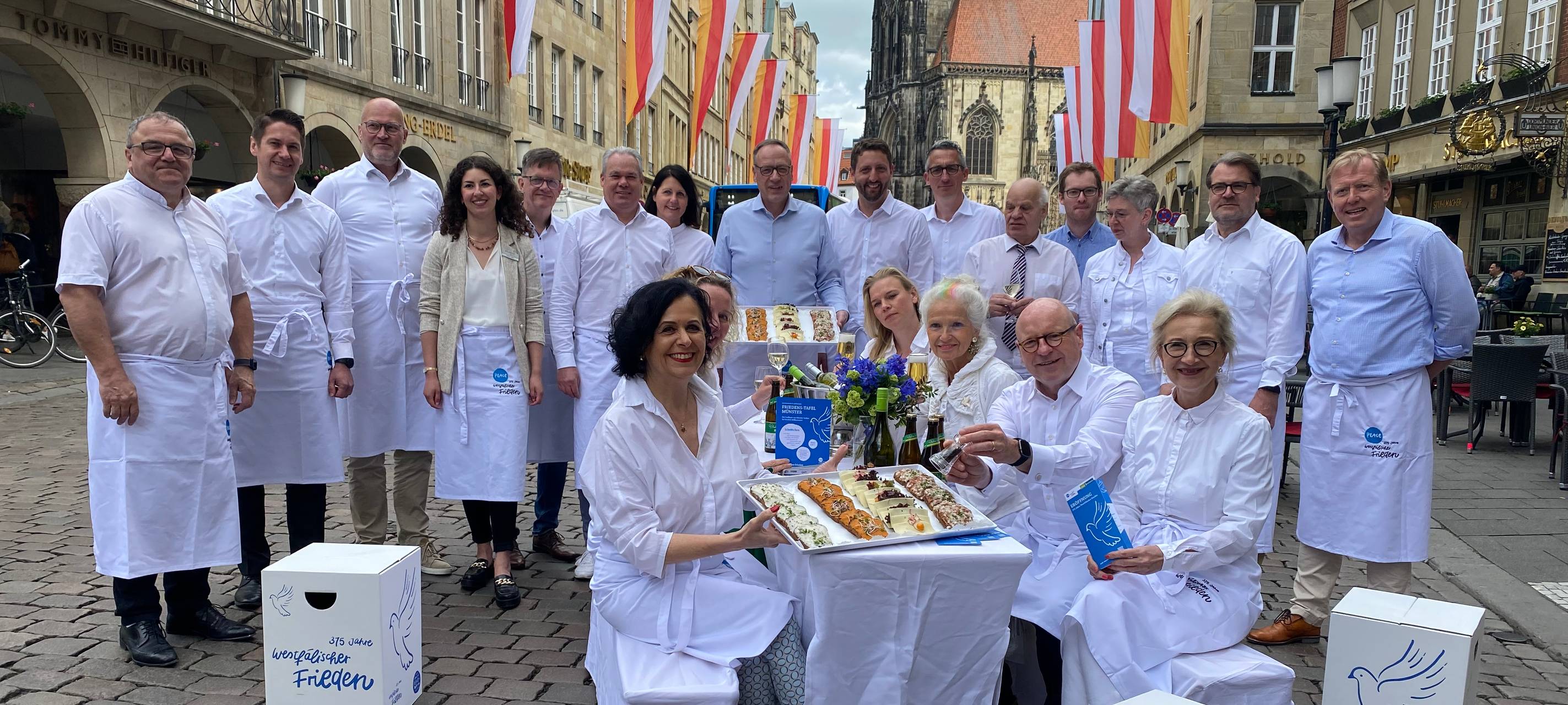 Hansemahl wird zur Friedens-Tafel