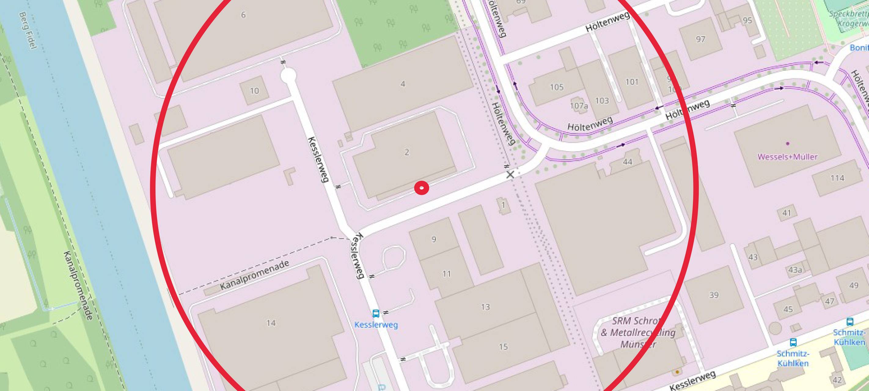 Kein Blindgänger am Kesslerweg
