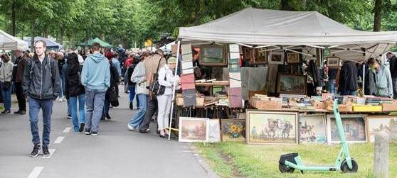 Nachtflohmarkt auf der Promenade