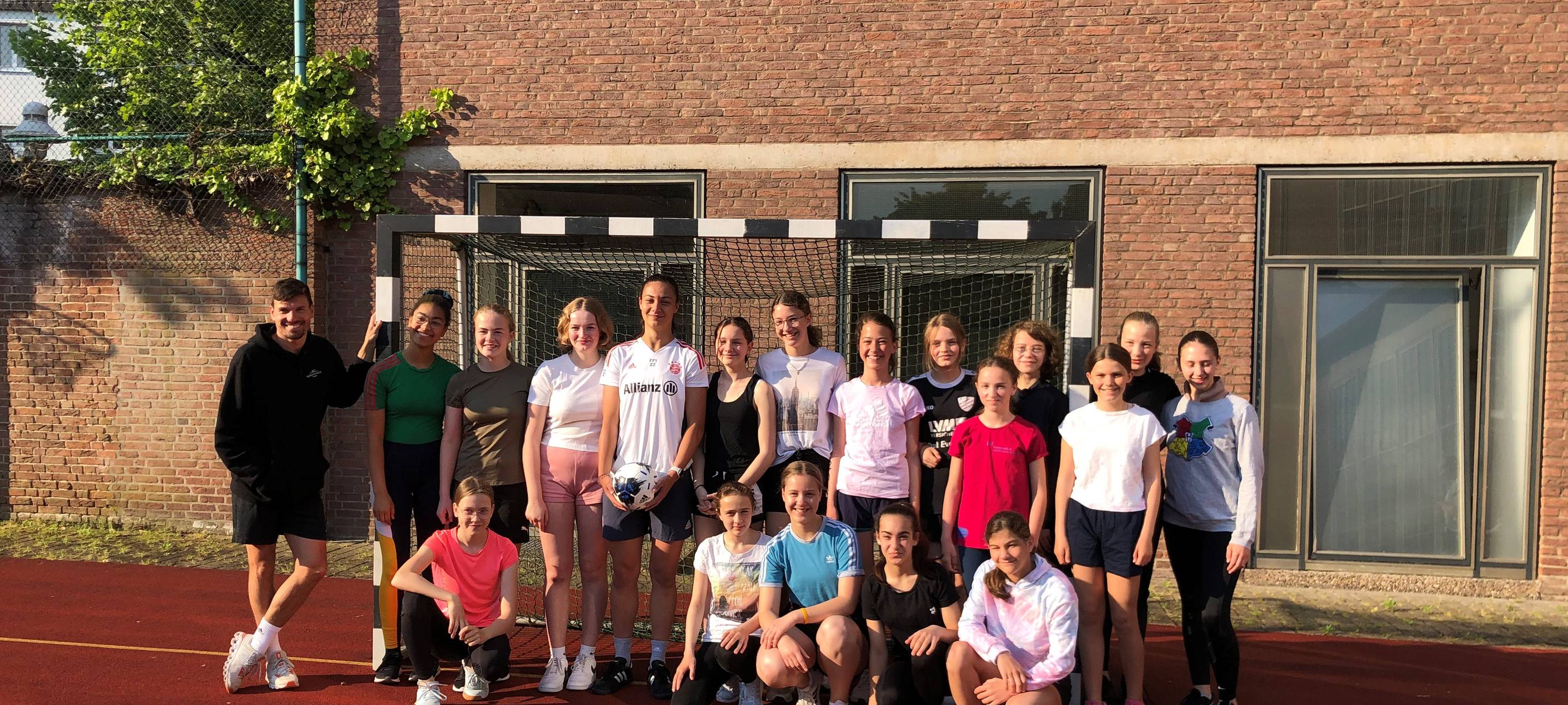 Fußballmeisterin in der Marienschule