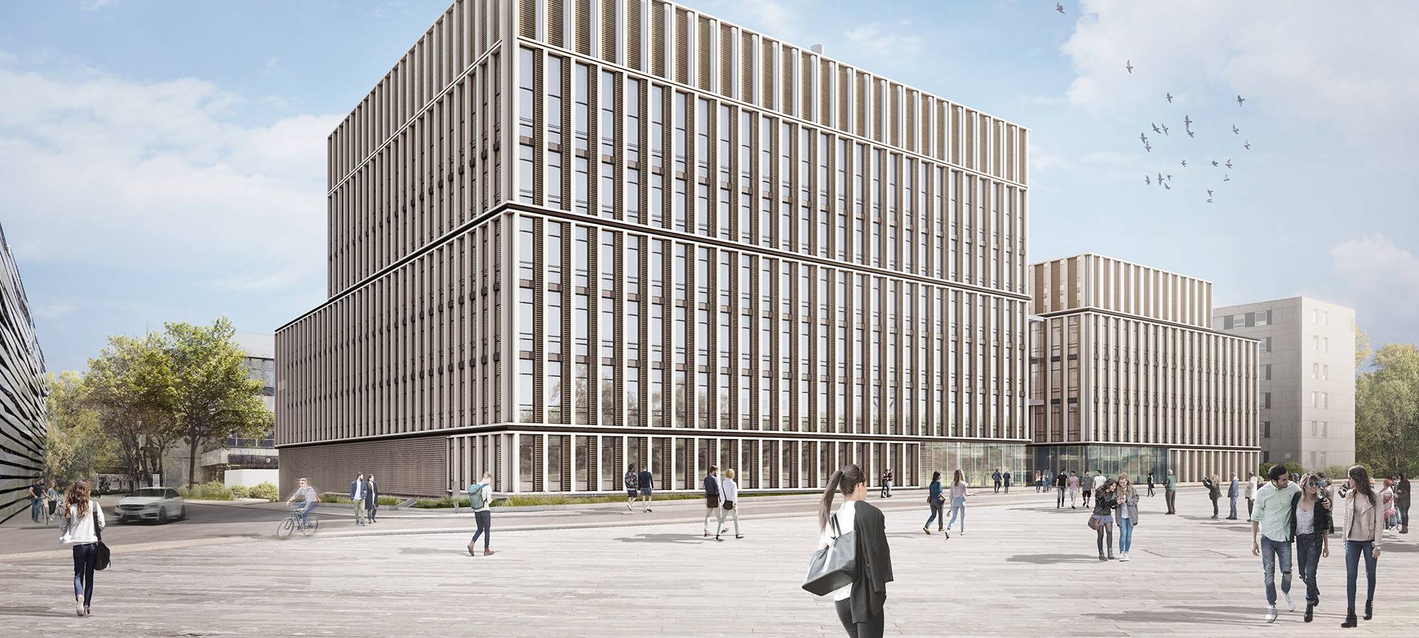 Physik-Neubau entsteht