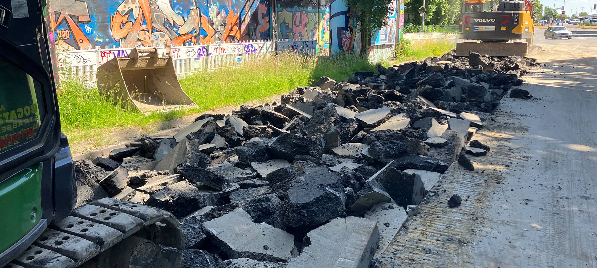 Bauarbeiten dauern länger