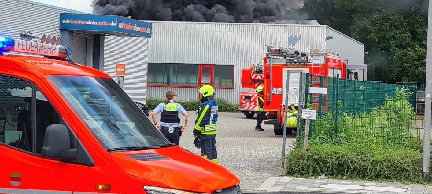 Feuer in Mecklenbeck gelöscht