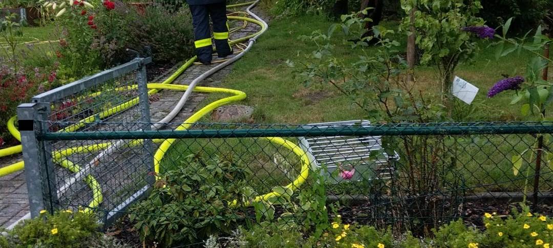 Blitzeinschlag im Düesberg-Viertel