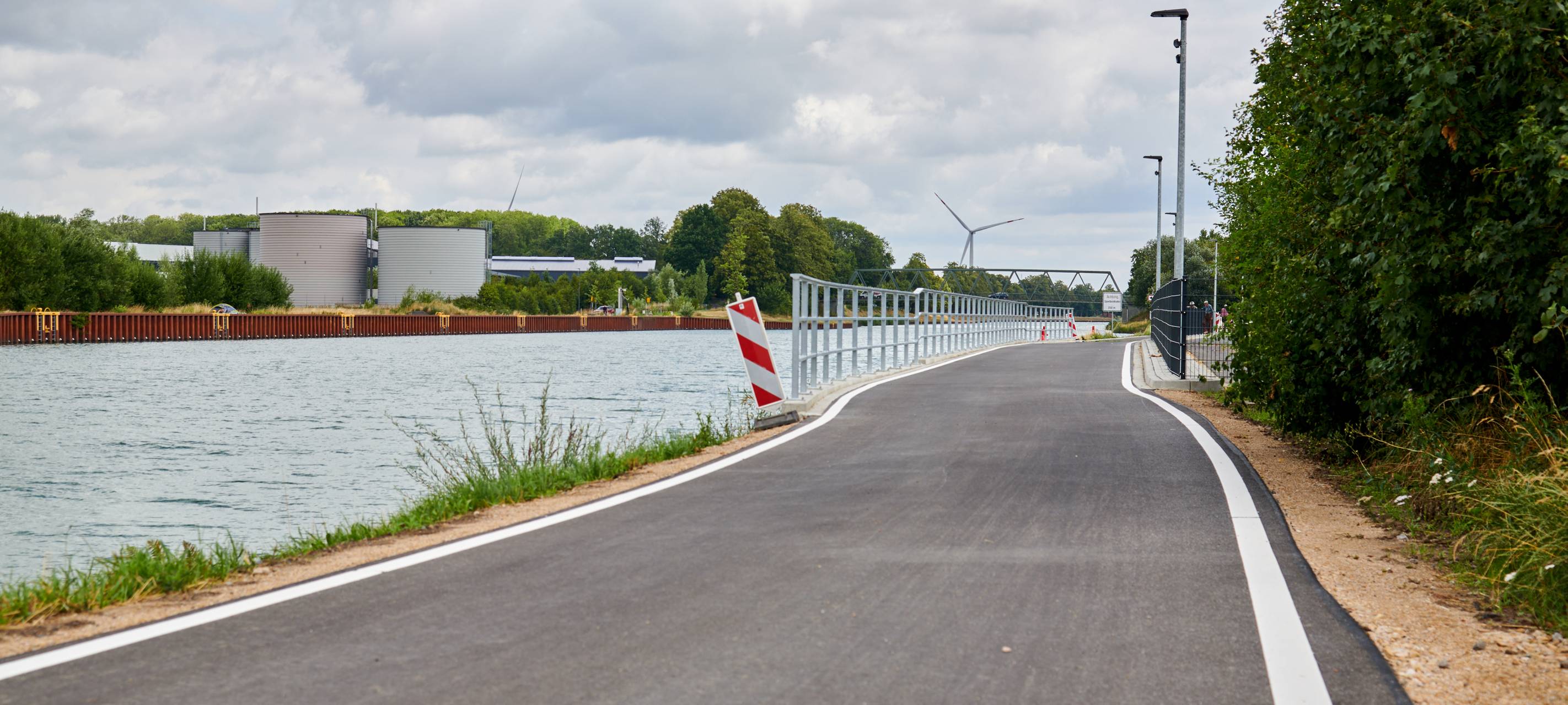 Kanalpromenade wird eröffnet